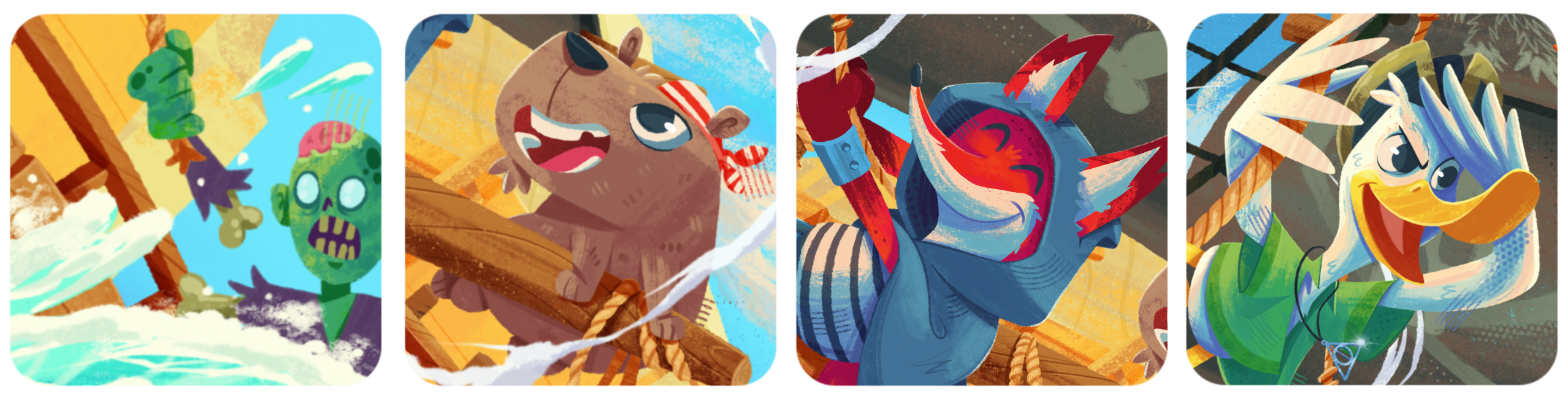 Gold of the Pirate King — Изображение №5 — Иллюстрация на Dprofile