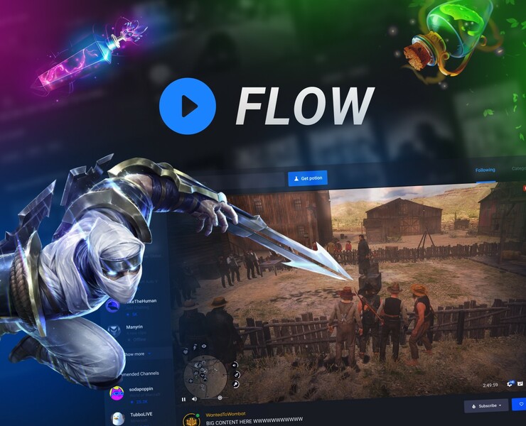 FLOW - Концепт стримингового сервиса — Интерфейсы на Dprofile