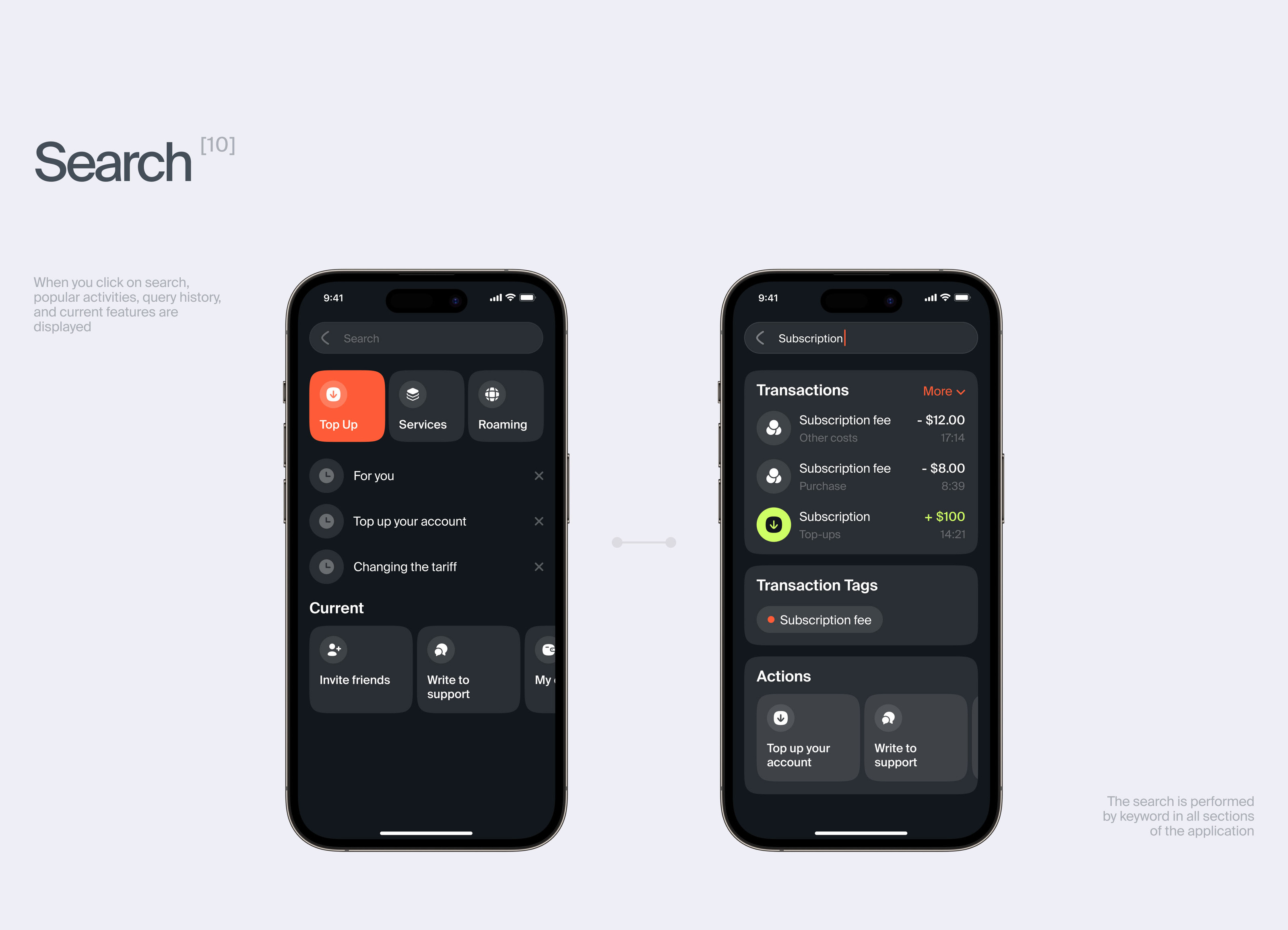 Delta. Telecom Mobile Application — Изображение №12 — Интерфейсы на Dprofile