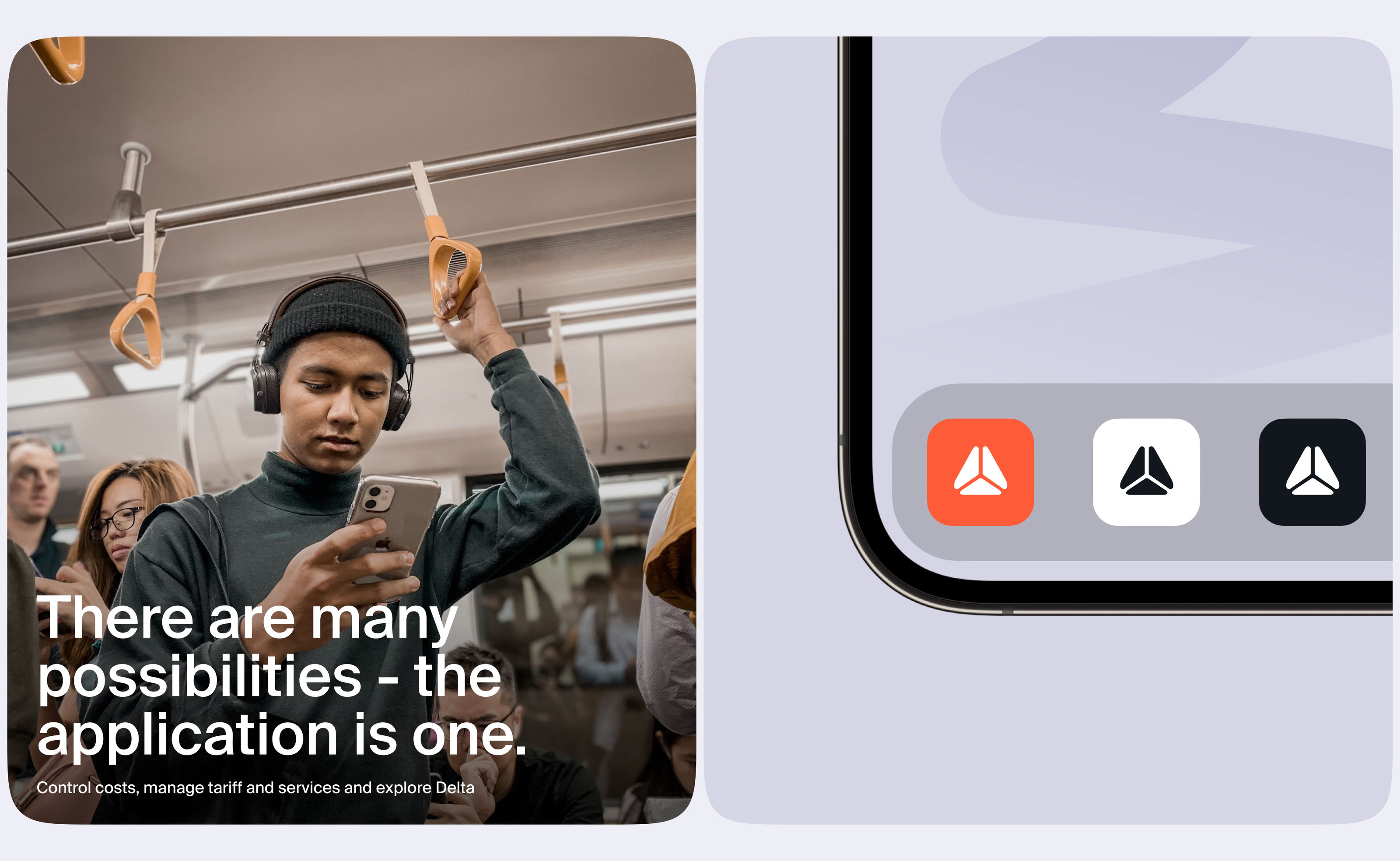 Delta. Telecom Mobile Application — Изображение №3 — Интерфейсы на Dprofile