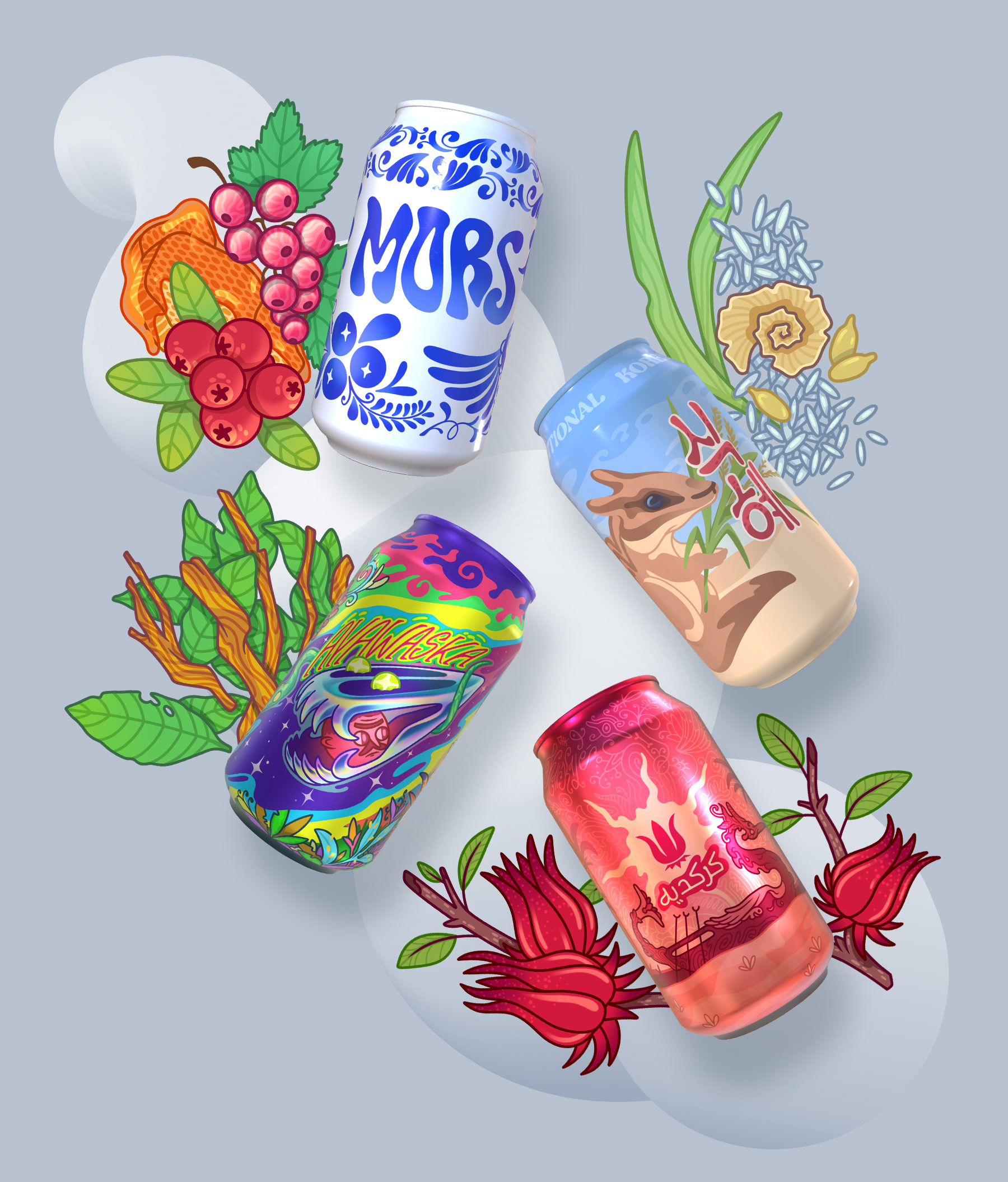 Cans design concepts — Изображение №19 — Иллюстрация, Графика на Dprofile