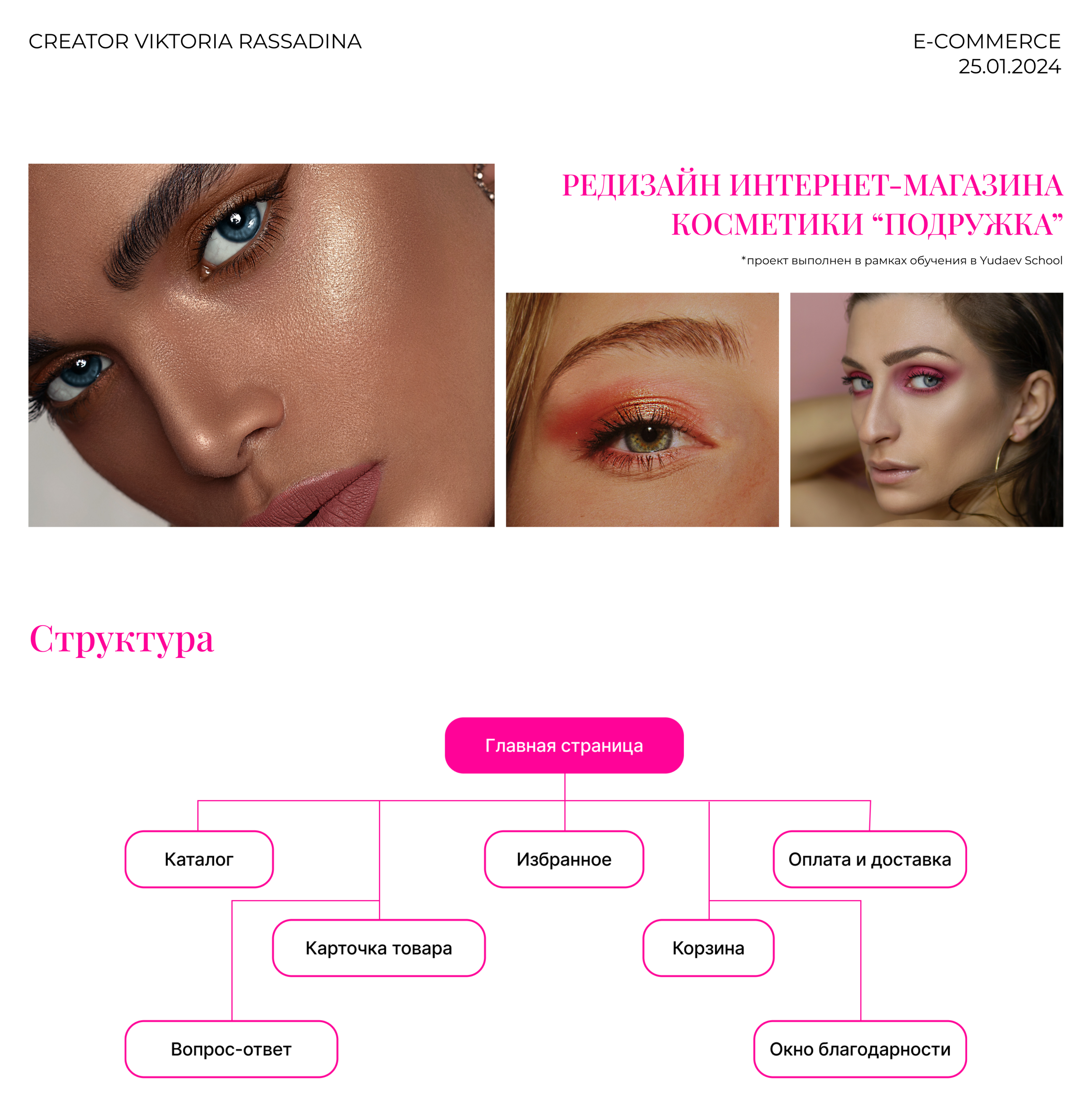 Редизайн интернет-магазина "Подружка"/E-COMMERCE — Изображение №1 — Интерфейсы на Dprofile