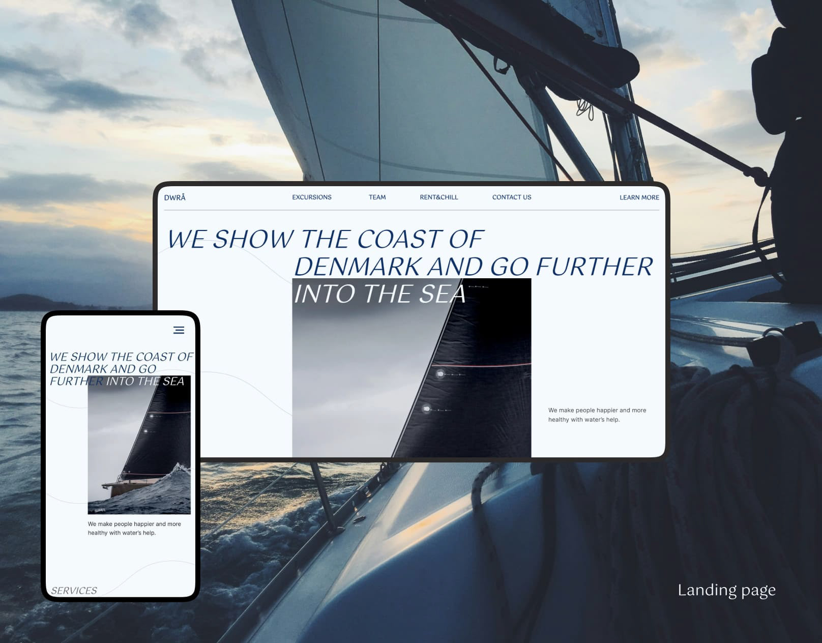 Landing page — Изображение №1 — Интерфейсы на Dprofile