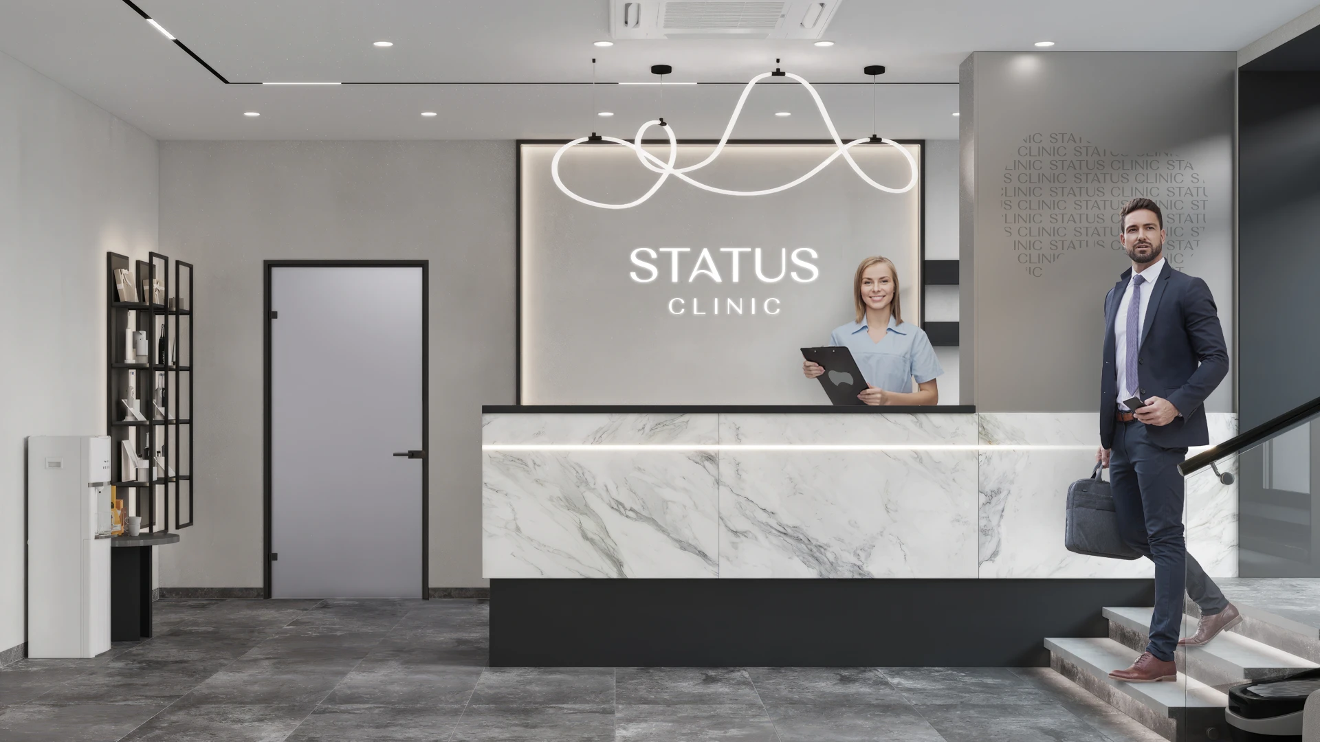 STATUS CLINIC | Брендинг — Изображение №1 — Брендинг, Графика на Dprofile
