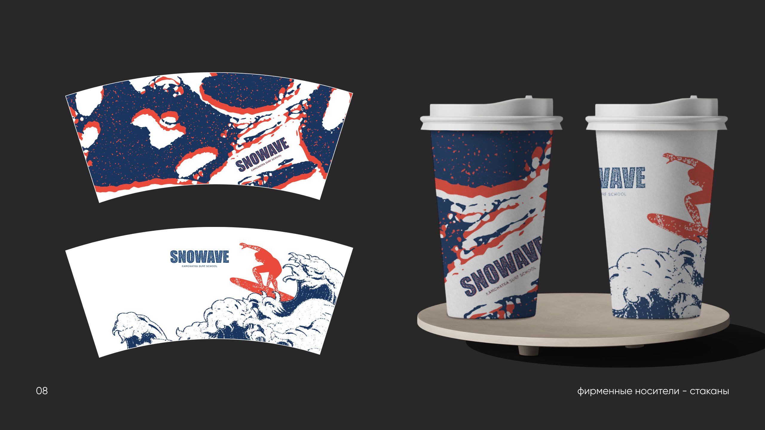 Brand identity / Logo / Packaging / Surfing School — Изображение №9 — Брендинг на Dprofile