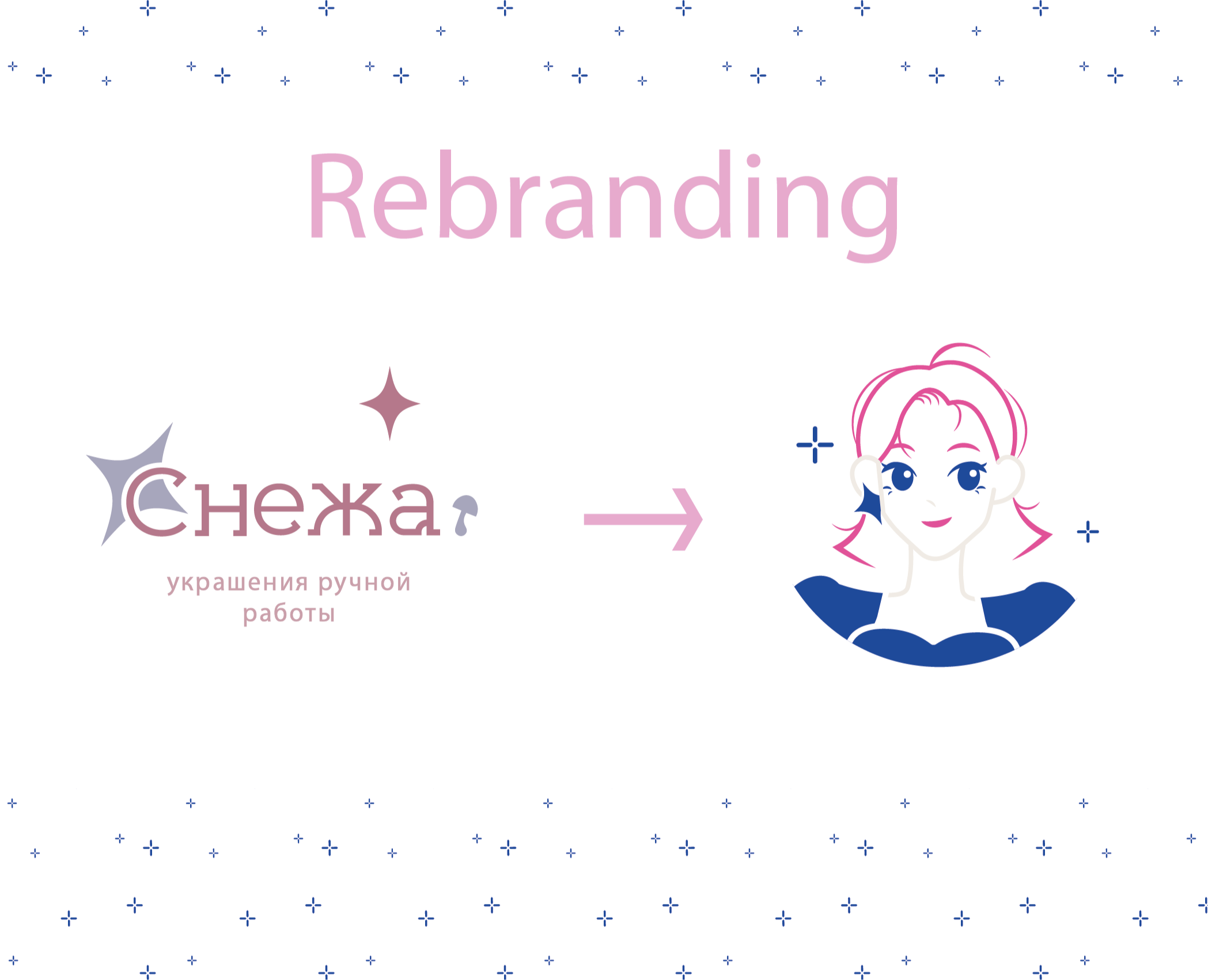 Ребрендинг магазина "Снежа" — Брендинг на Dprofile