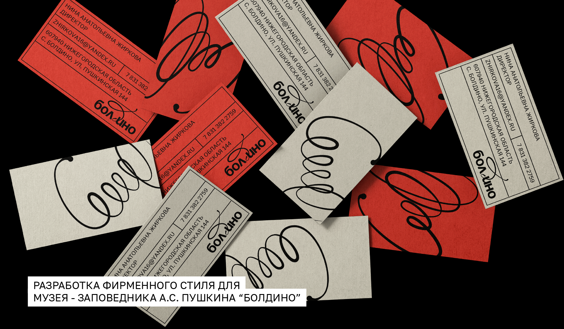 МУЗЕЙ-ЗАПОВЕДНИК "БОЛДИНО" — Изображение №1 — Брендинг на Dprofile
