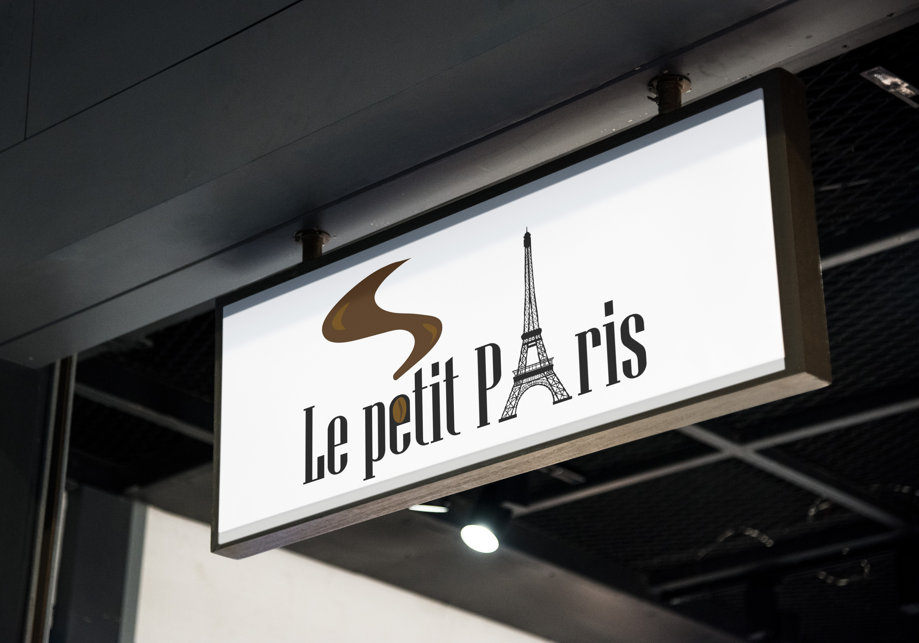Логотип кофейни La Petit Paris! — Изображение №1 — Брендинг на Dprofile