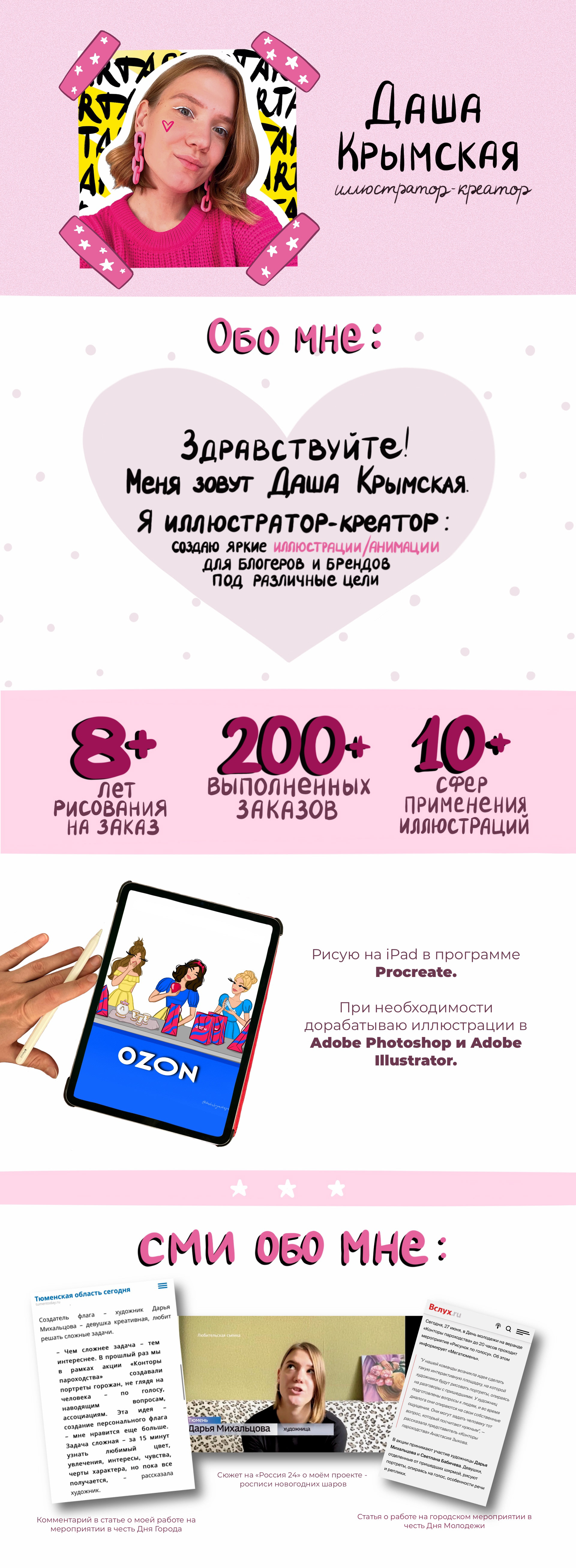 Портфолио Иллюстратора | Portfolio | Illustrator — Изображение №1 — Иллюстрация, Анимация на Dprofile