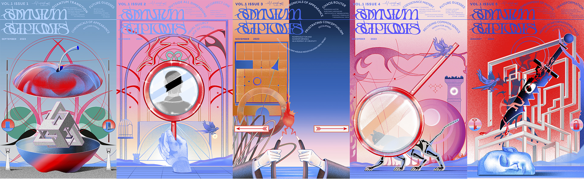 Дизайн обложек журнала «Somnium Scipionis» — Изображение №1 — Иллюстрация, Графика на Dprofile