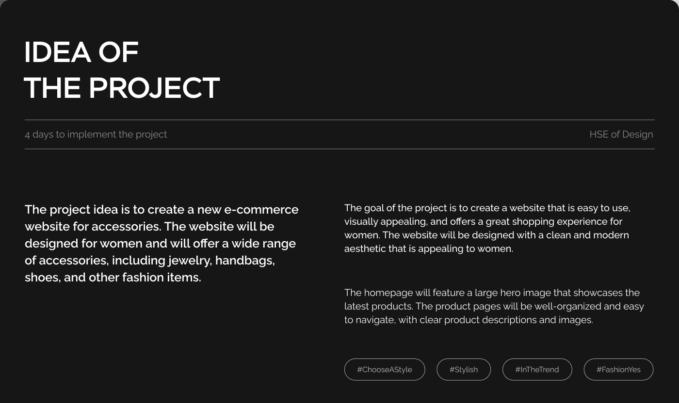 Accessories E-commerce Website — Изображение №4 — Интерфейсы, Графика на Dprofile