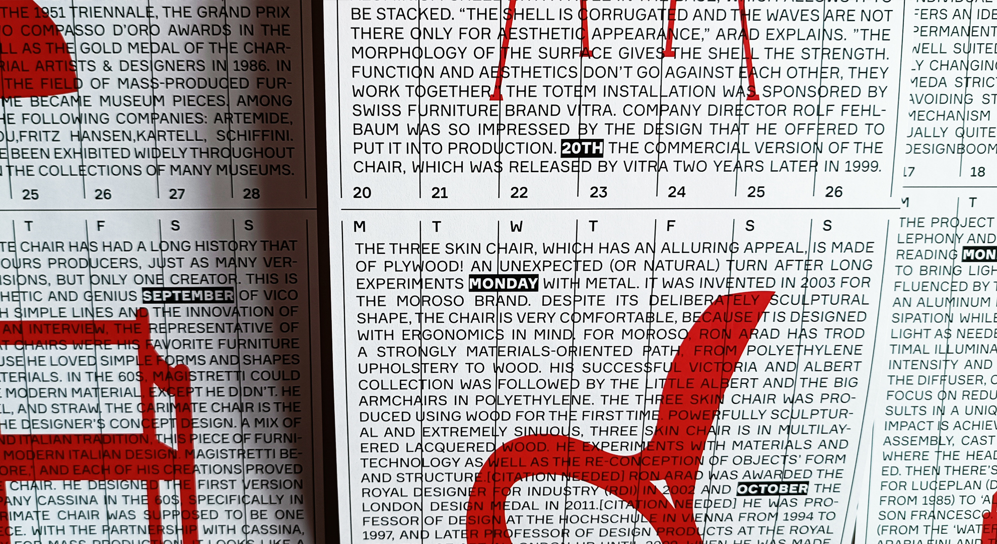 Силуэты промышленного дизайна. Календарь 2025 — Изображение №23 — Брендинг, Графика на Dprofile