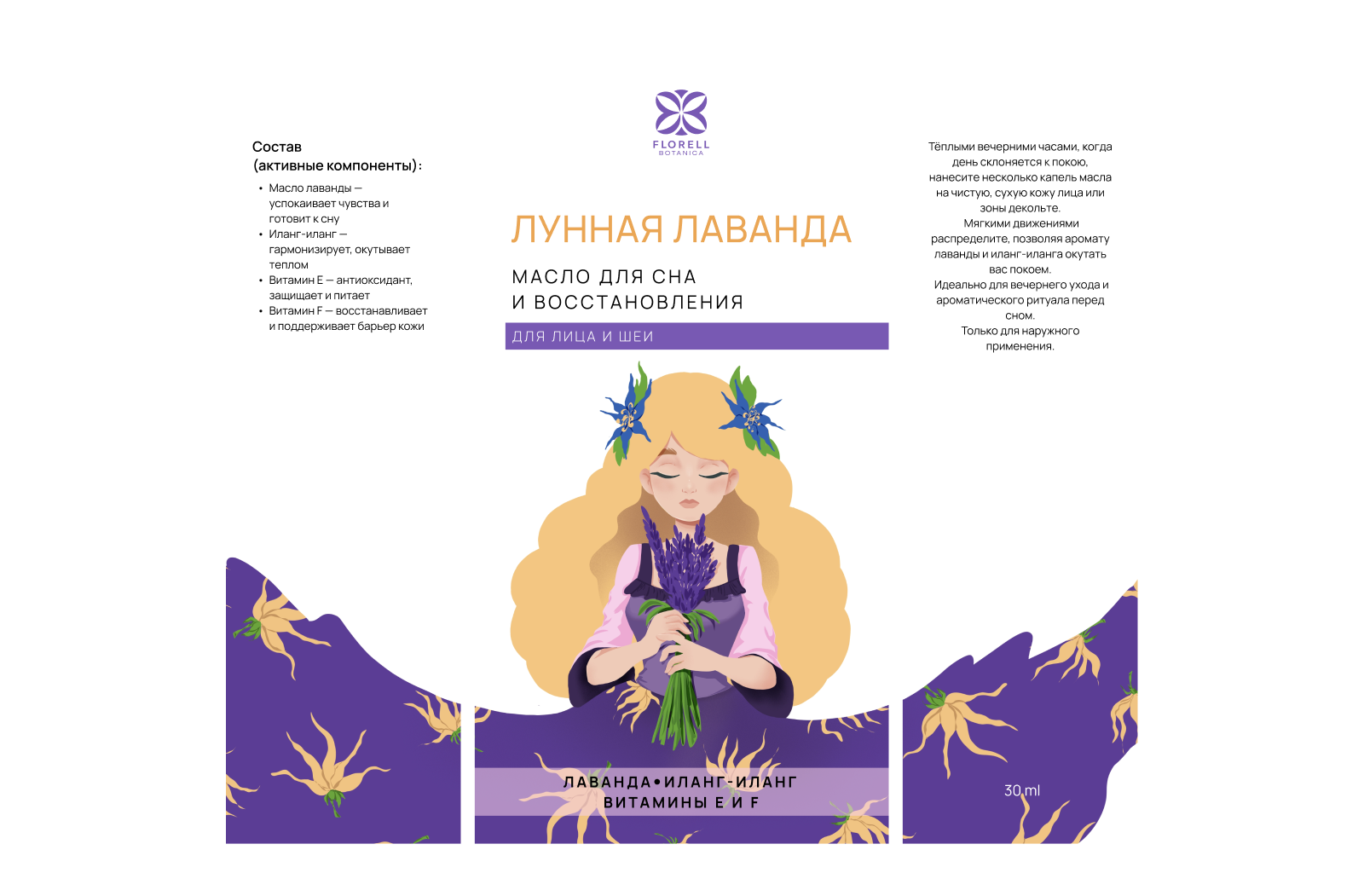 Иллюстрации для упаковки уходовой косметики — Изображение №10 — Брендинг, Иллюстрация на Dprofile