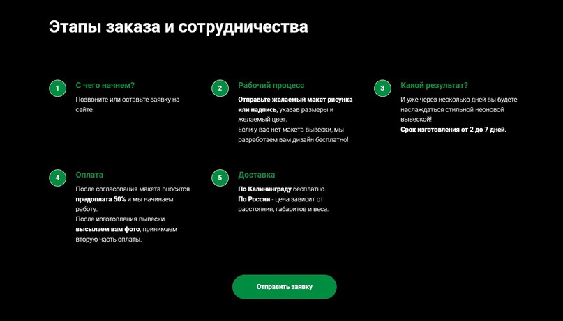 Магазин неоновых вывесок — Изображение №6 — Интерфейсы на Dprofile