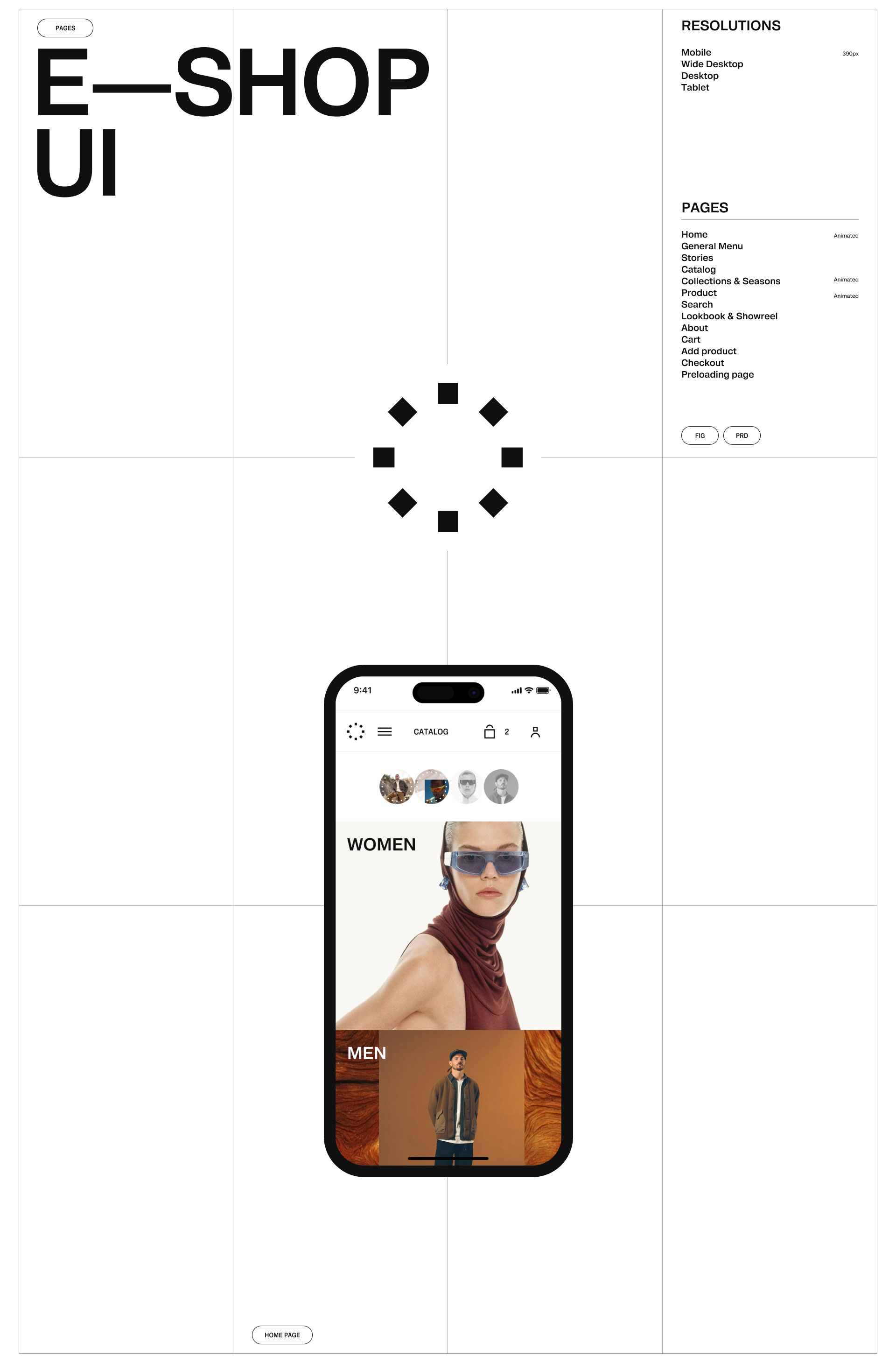 Concept Store — Изображение №3 — Интерфейсы, Анимация на Dprofile
