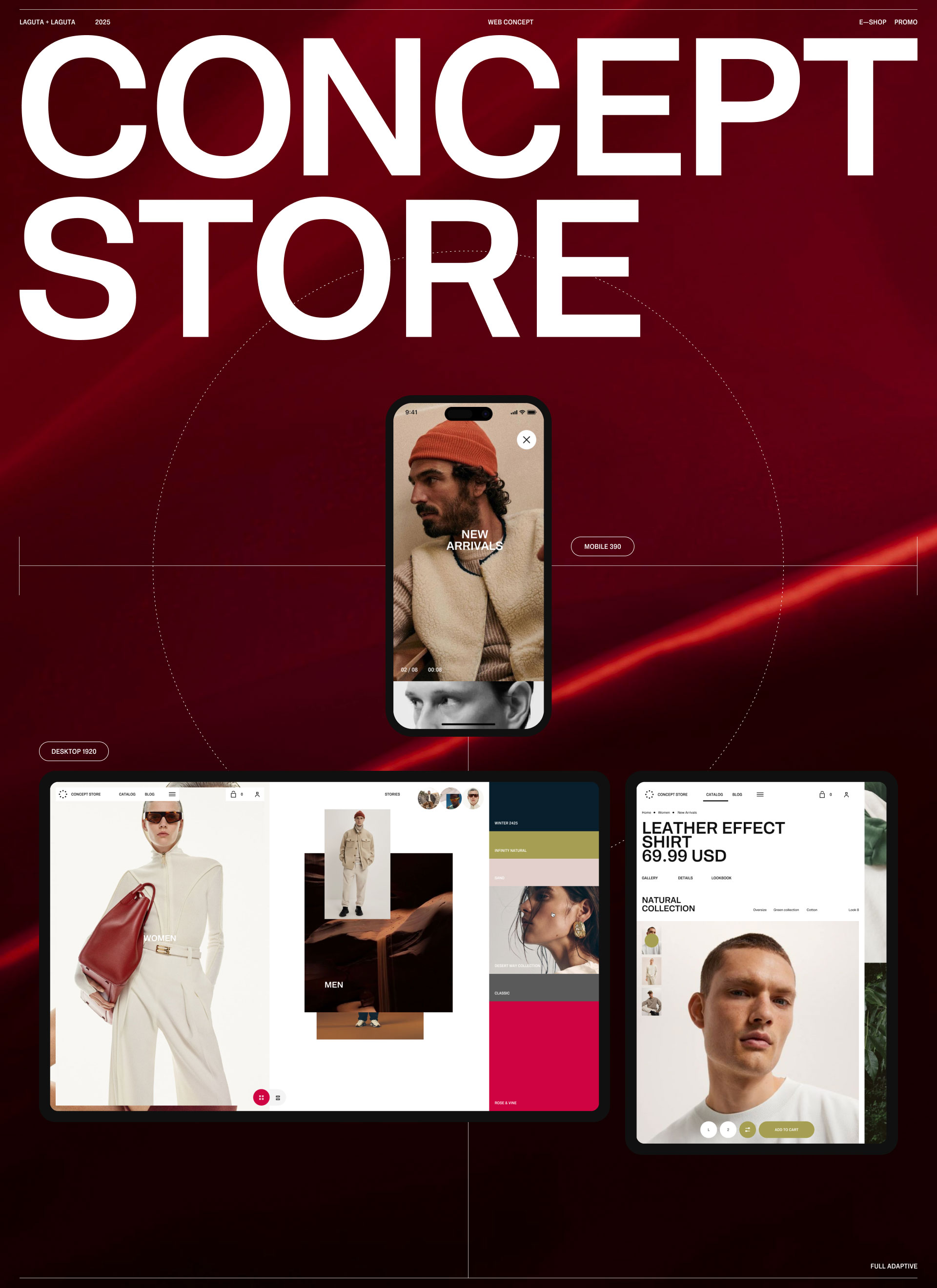 Concept Store — Изображение №1 — Интерфейсы, Анимация на Dprofile