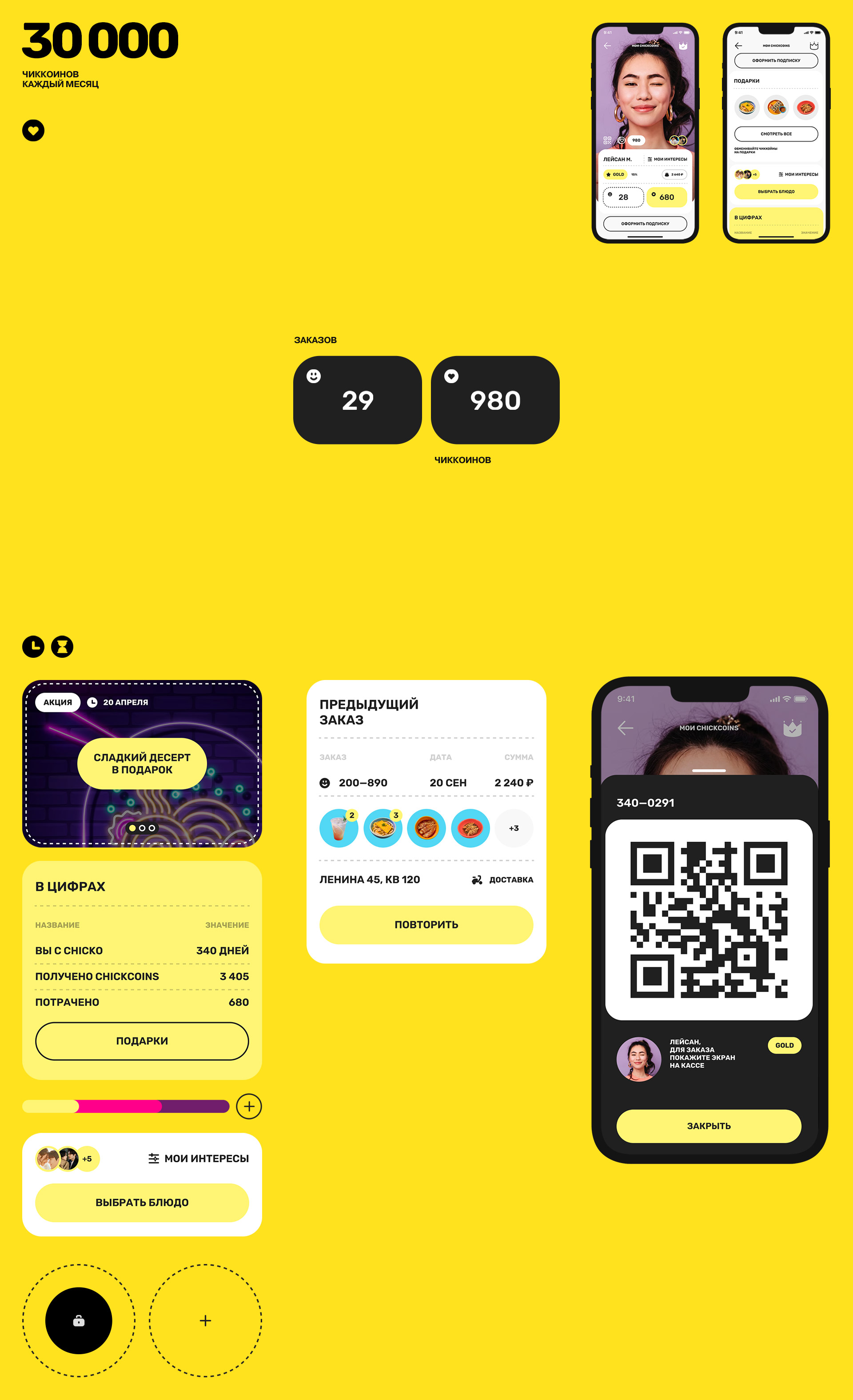 Chicko App — Изображение №11 — Интерфейсы, Анимация на Dprofile