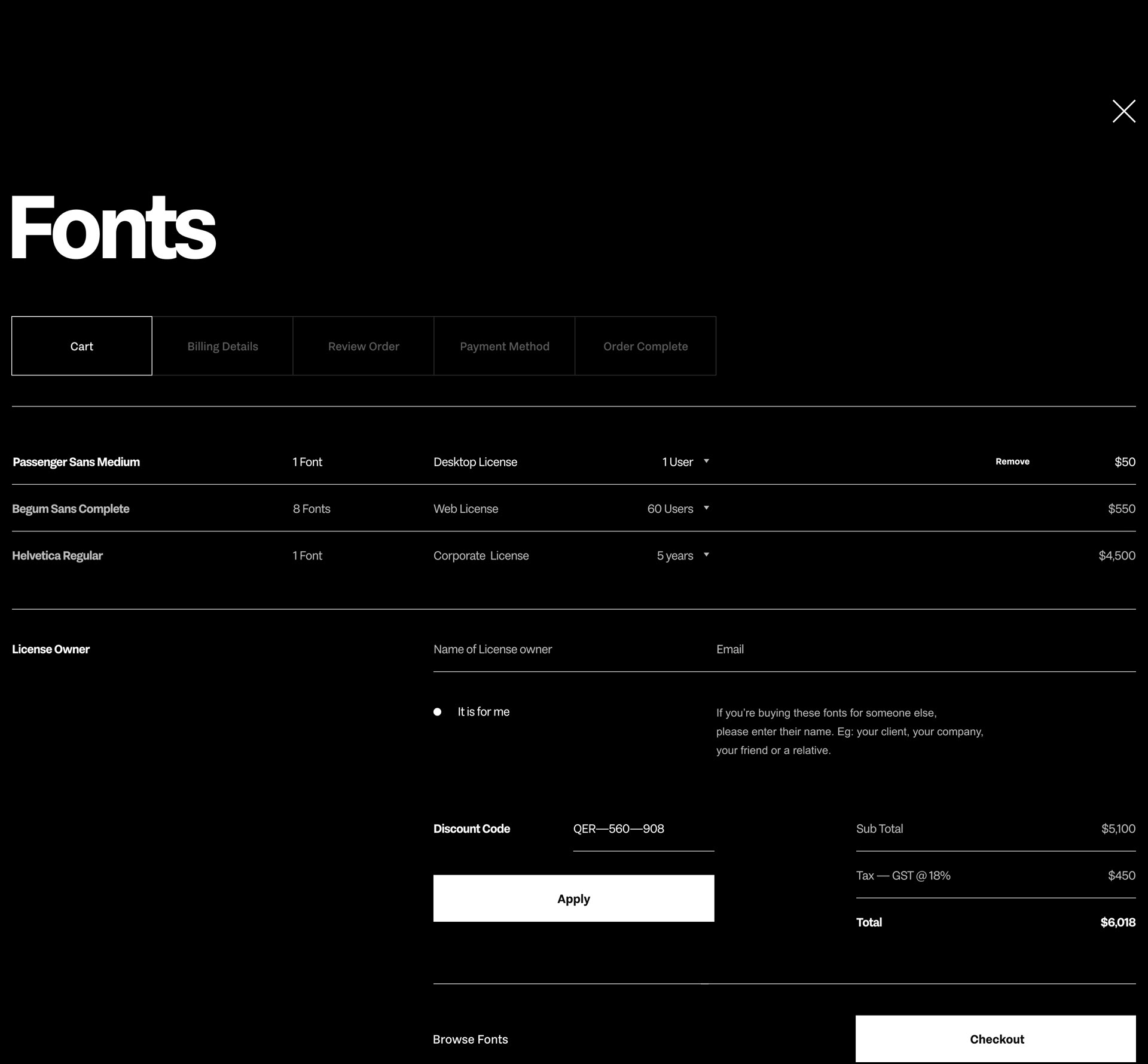 Fontshare — Изображение №16 — Интерфейсы, Анимация на Dprofile