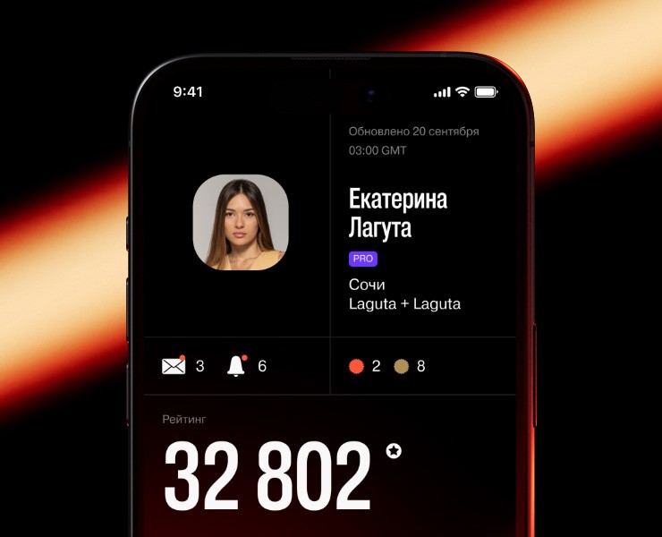 Dprofile App — Интерфейсы на Dprofile
