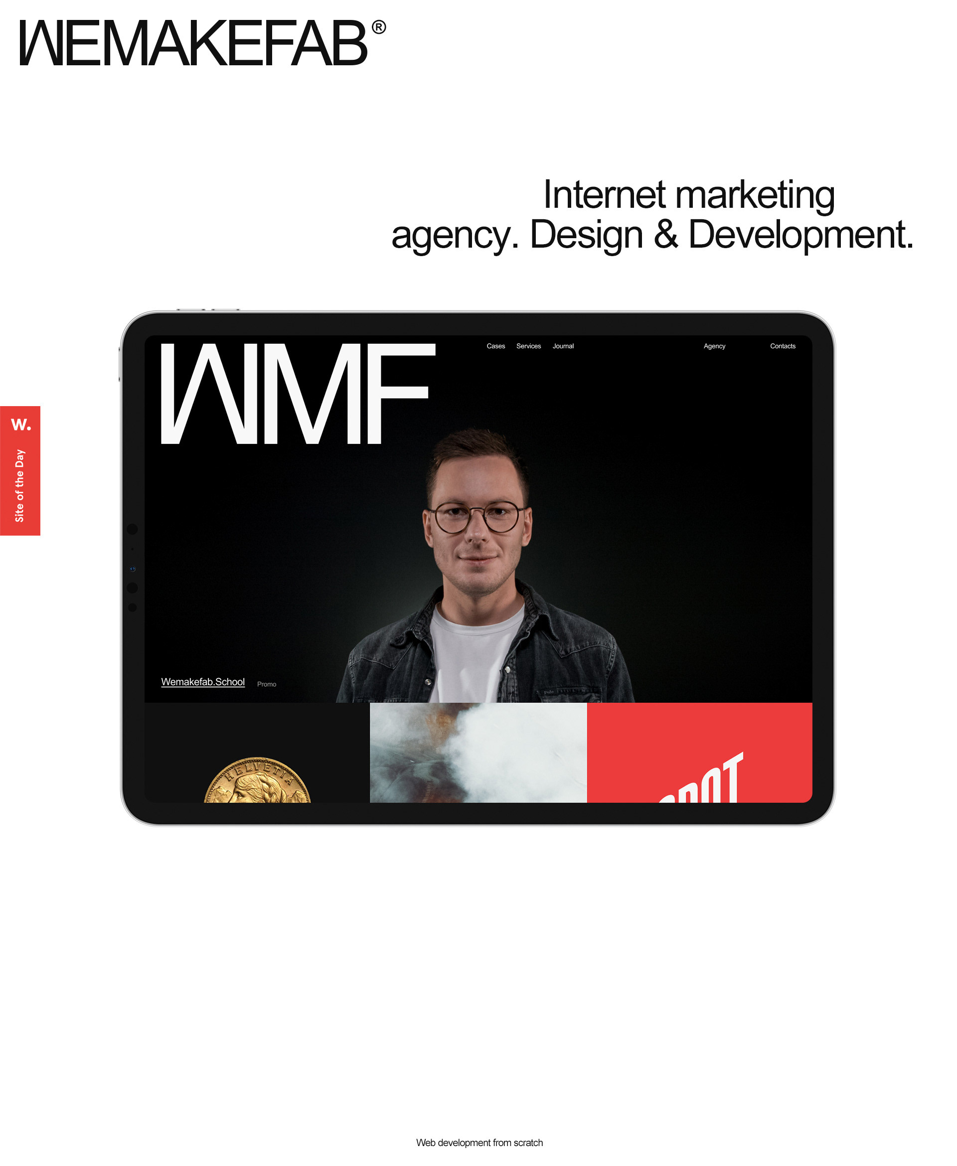 Wemakefab — Изображение №1 — Интерфейсы, Брендинг на Dprofile