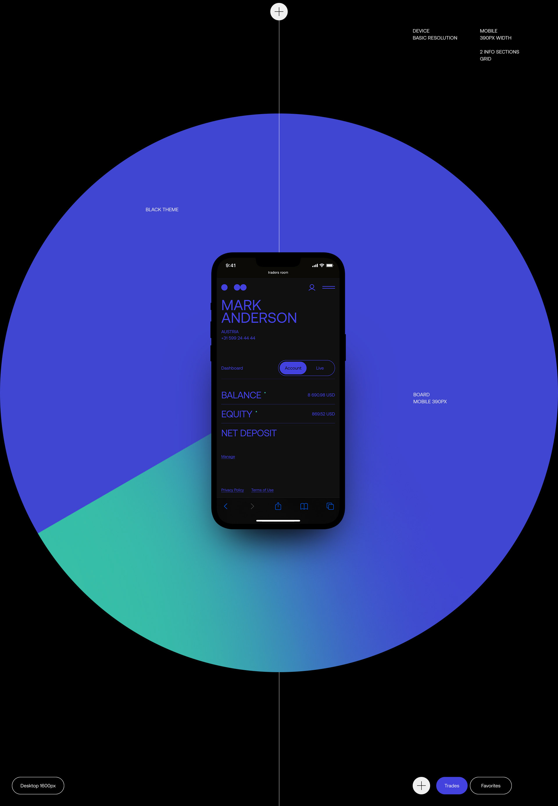 AMQ Traders — Изображение №7 — Интерфейсы, Анимация на Dprofile