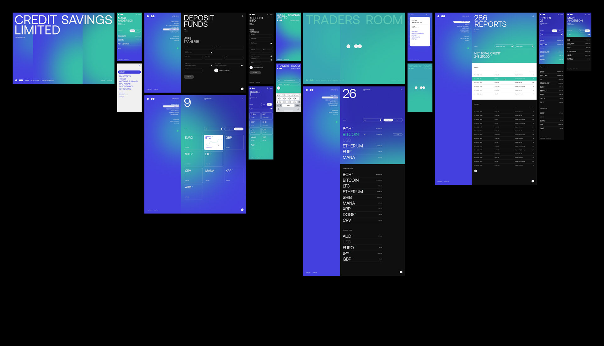 AMQ Traders — Изображение №10 — Интерфейсы, Анимация на Dprofile
