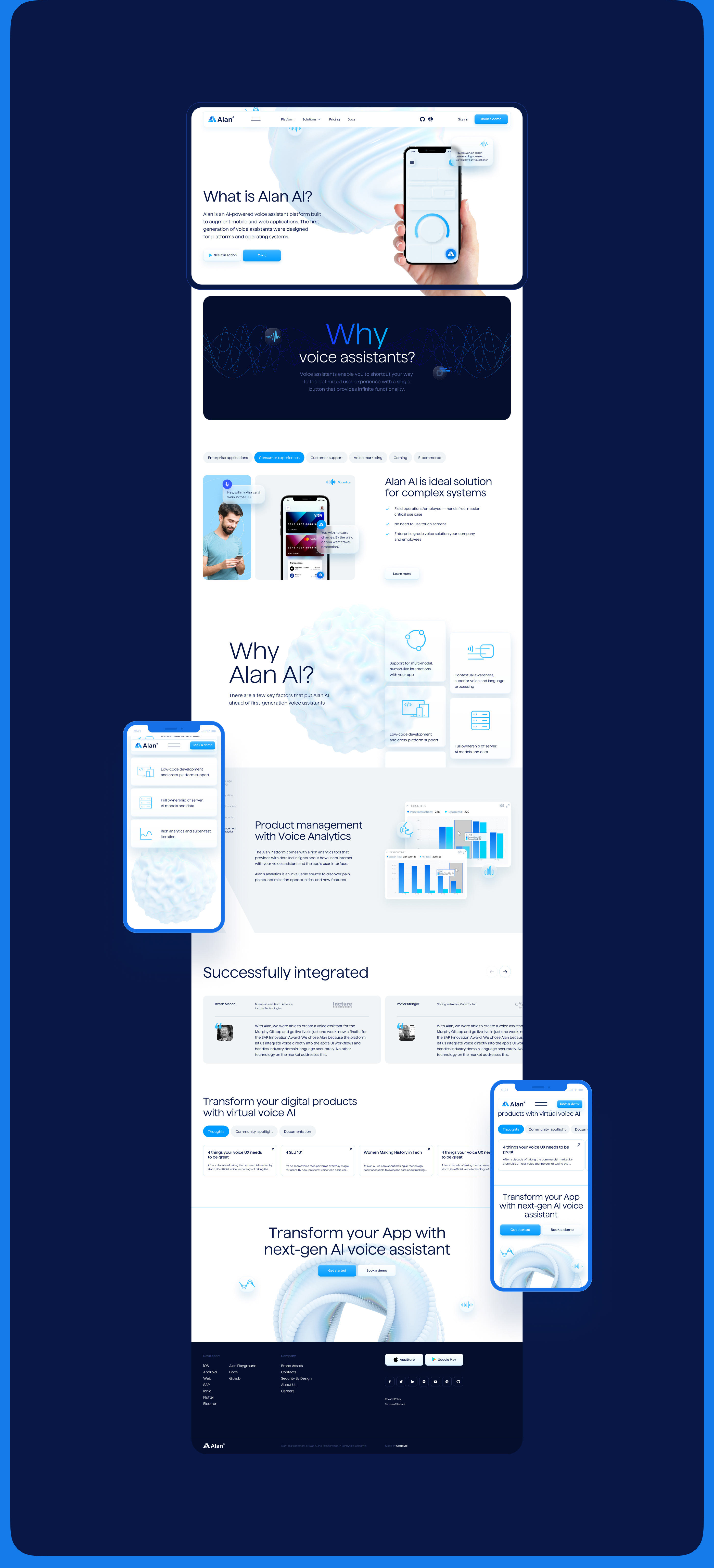 Alan AI — Изображение №2 — Интерфейсы, 3D на Dprofile