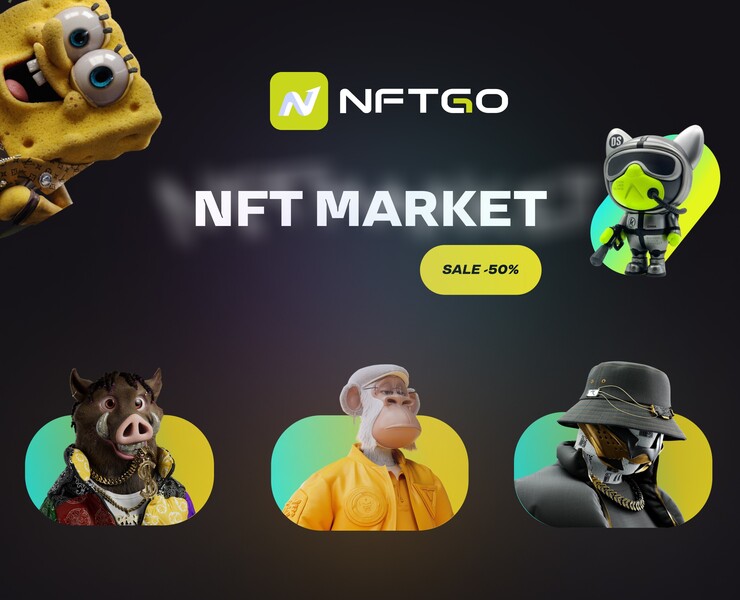 NFT GO — Интерфейсы, Маркетинг на Dprofile