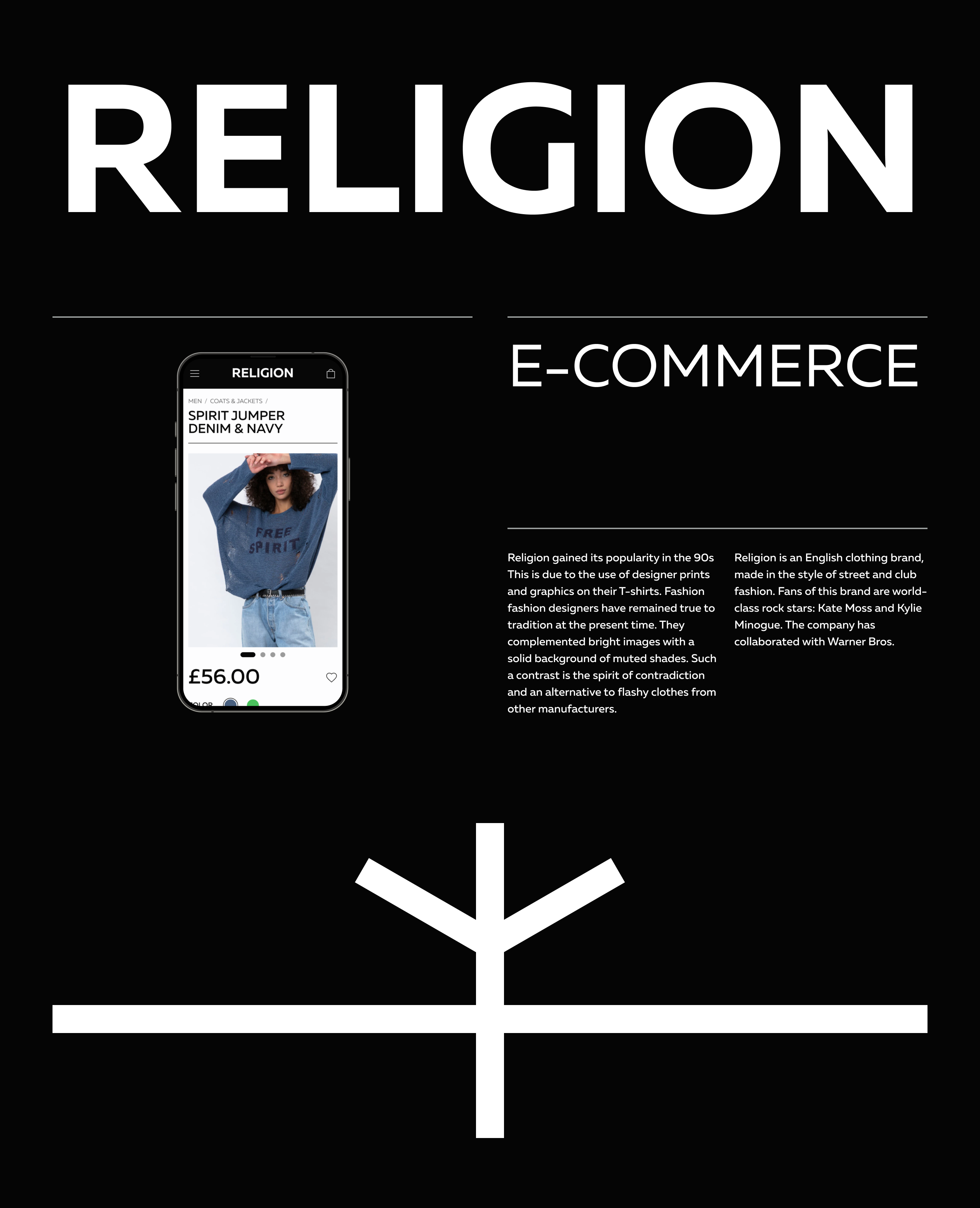 RELIGION | E-commerce redesign — Изображение №1 — Интерфейсы на Dprofile