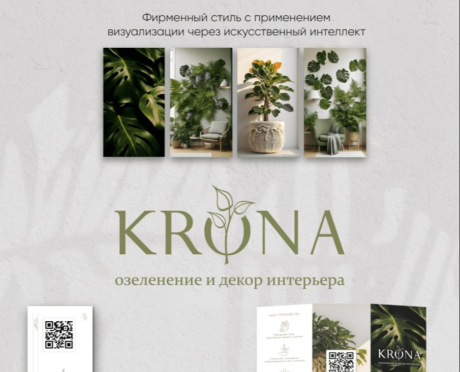 Брендбук с генерацией фото через ИИ — Брендинг на Dprofile