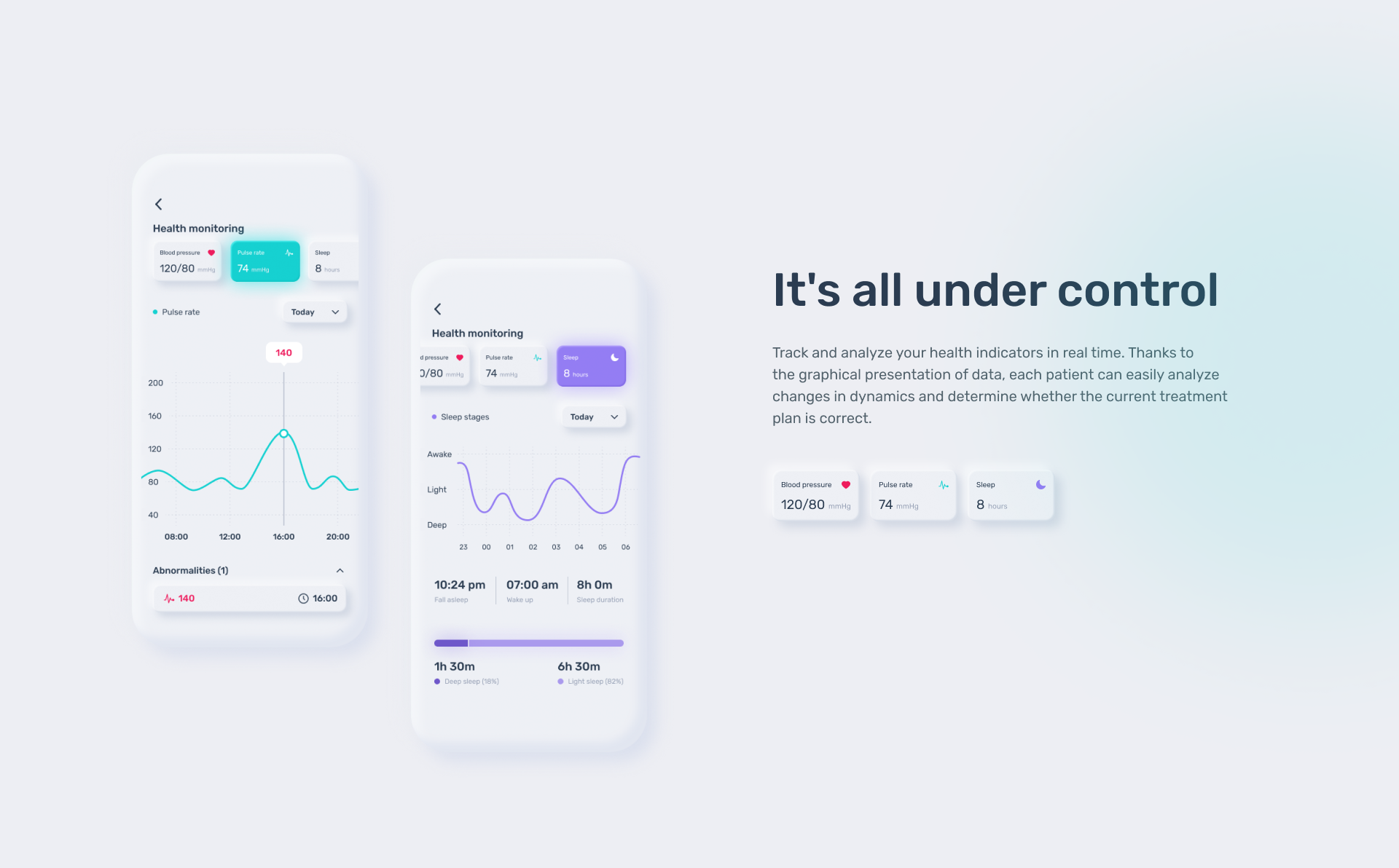 Medical Record Mobile App — Изображение №6 — Интерфейсы, Анимация на Dprofile