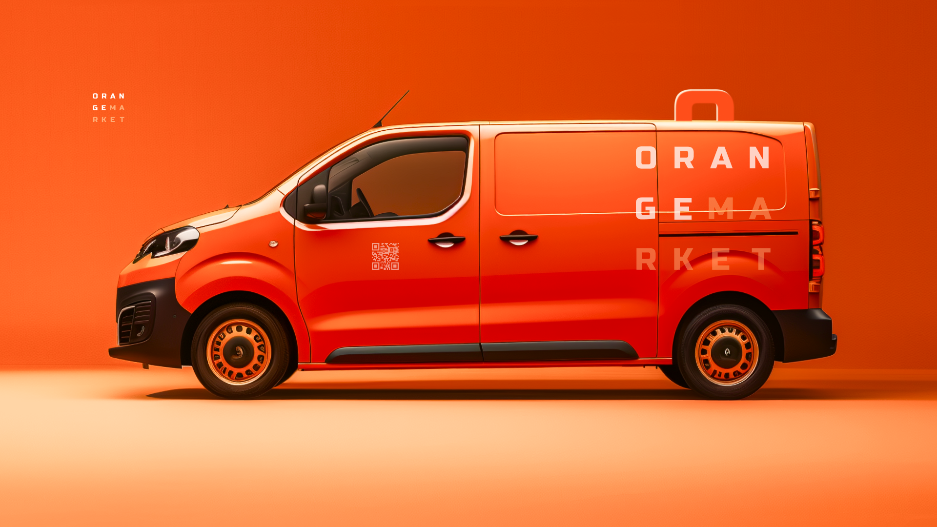 ORANGE MARKET. Логотип, маскот, фирменный стиль. — Изображение №8 — Брендинг, Иллюстрация на Dprofile