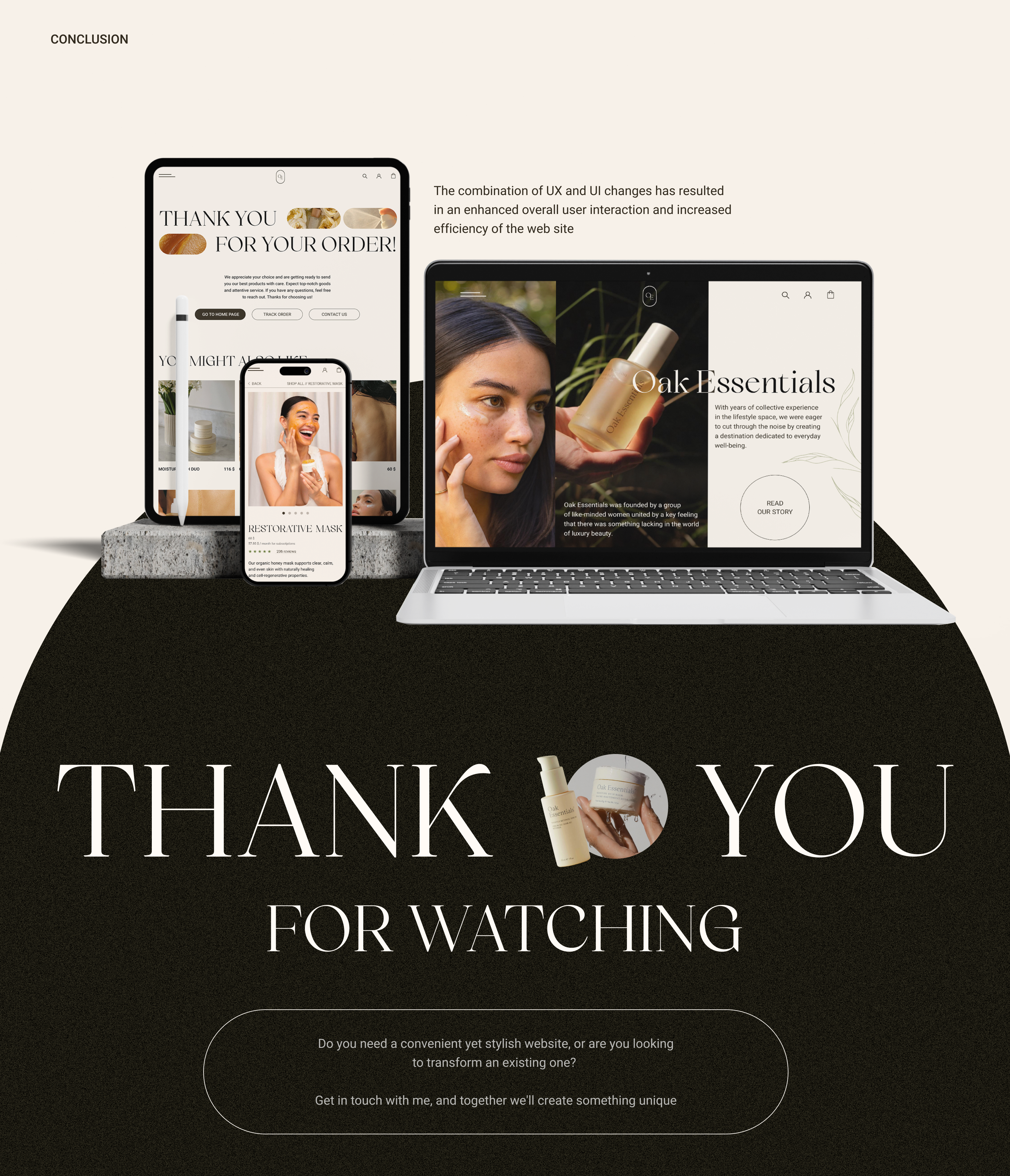 Website | Online skincare and fragrances store — Изображение №4 — Интерфейсы, Анимация на Dprofile