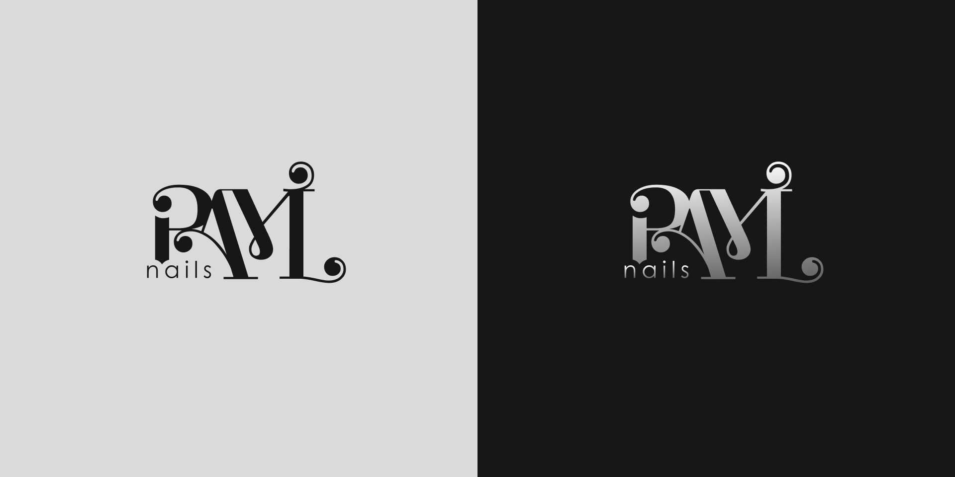 RAMIL nails | Фирменный стиль для мастера по маникюру — Изображение №1 — Брендинг, Иллюстрация на Dprofile