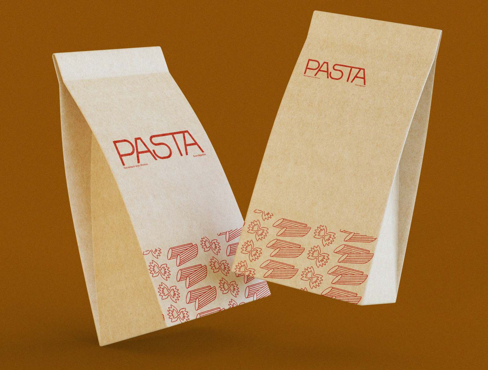 Айдентика ресторана Pasta — Изображение №12 — Брендинг на Dprofile