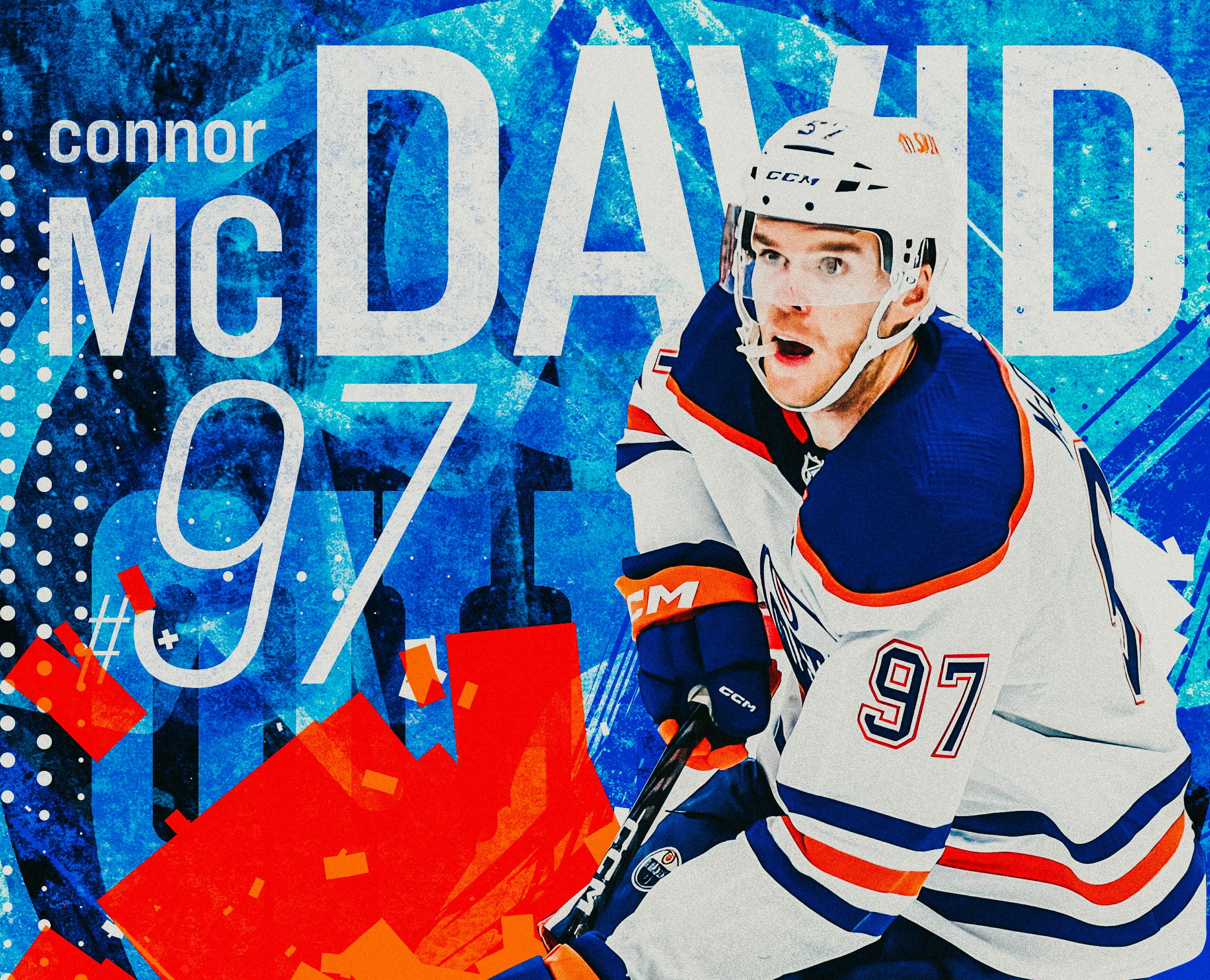 Connor MCDavid — Графика на Dprofile
