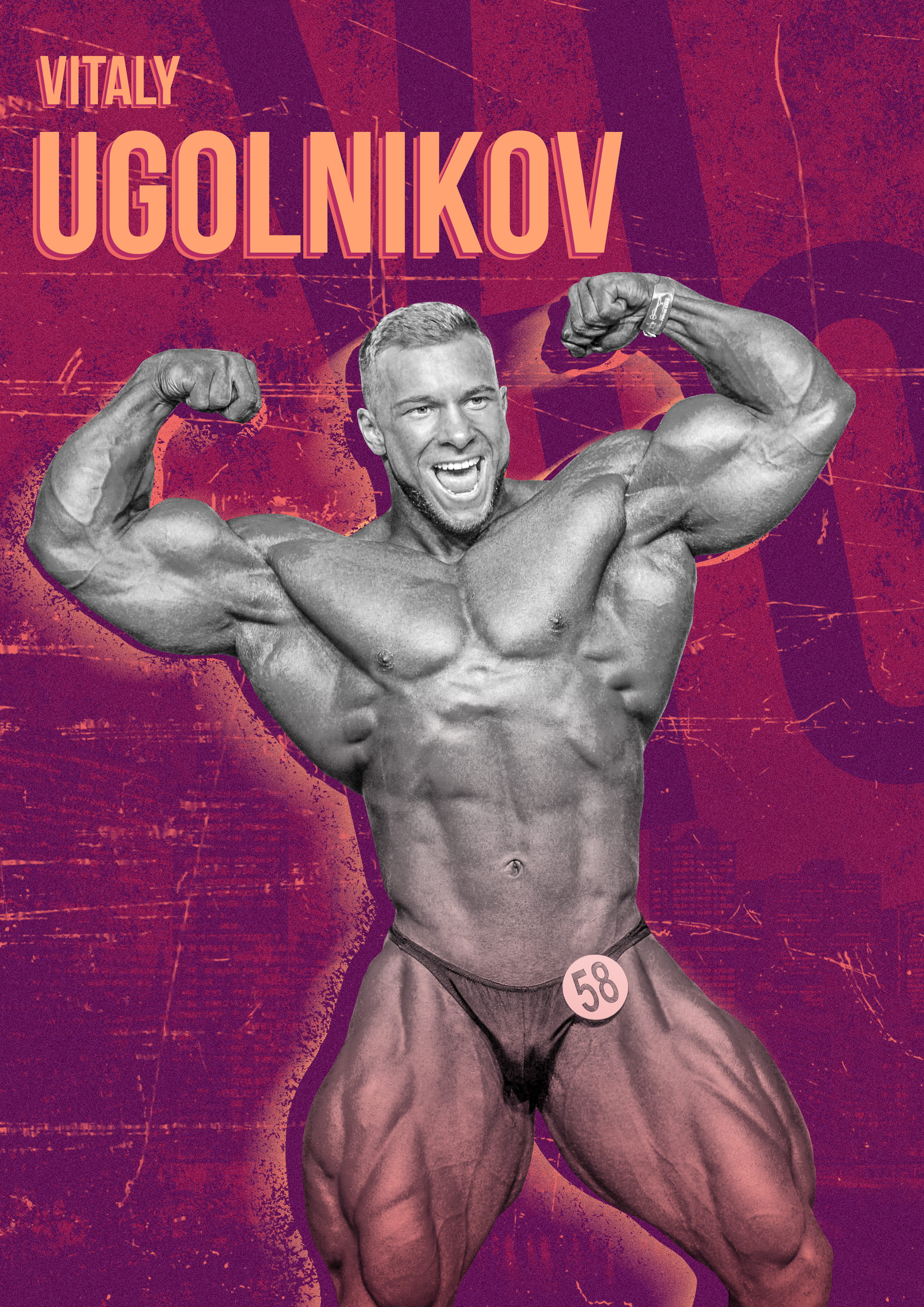 Design for bodybuilder Vitaly Ugolnikov — Изображение №1 — Графика на Dprofile