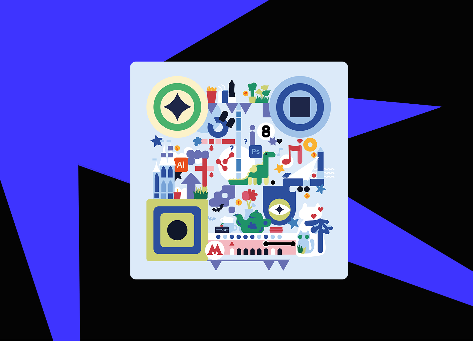 Экстремальный QR-код — Изображение №1 — Иллюстрация, Графика на Dprofile