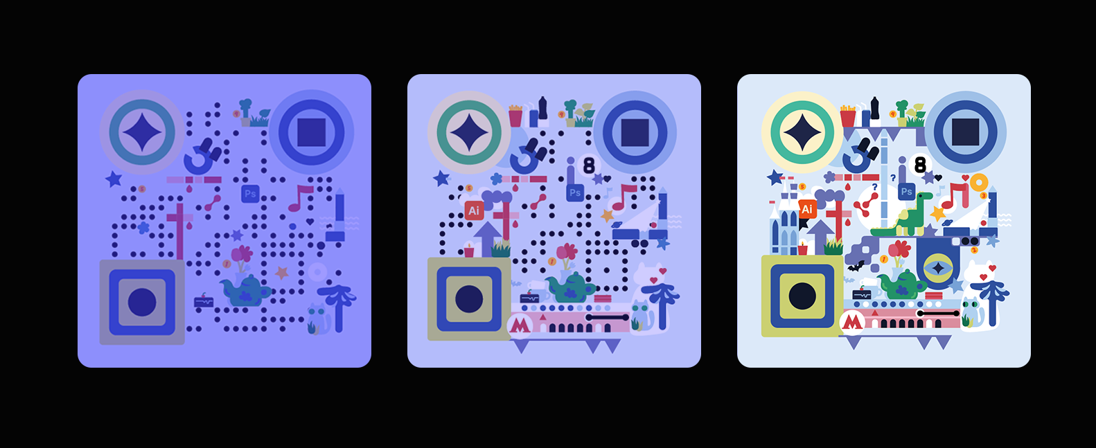 Экстремальный QR-код — Изображение №8 — Иллюстрация, Графика на Dprofile