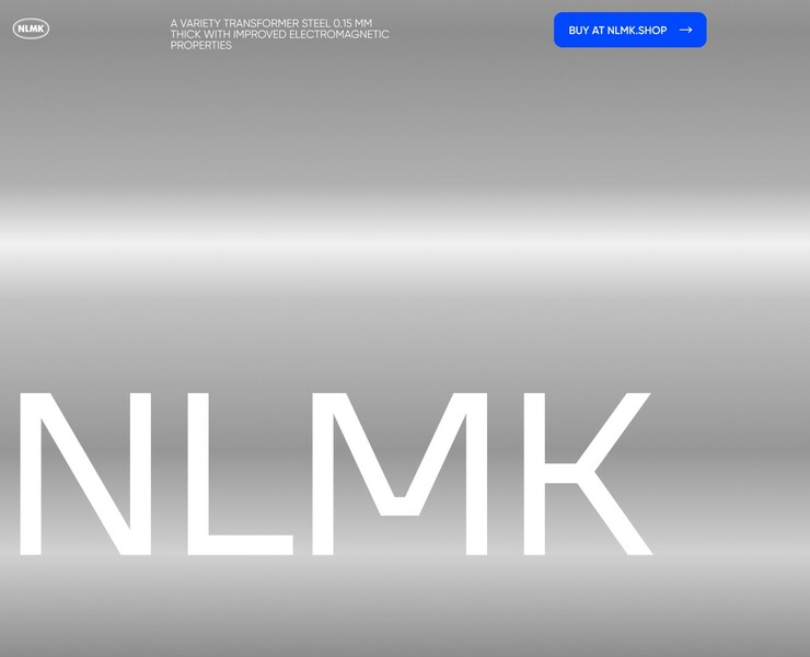 NLMK KRUT— Landing page, Digital identity — Интерфейсы, Анимация на Dprofile