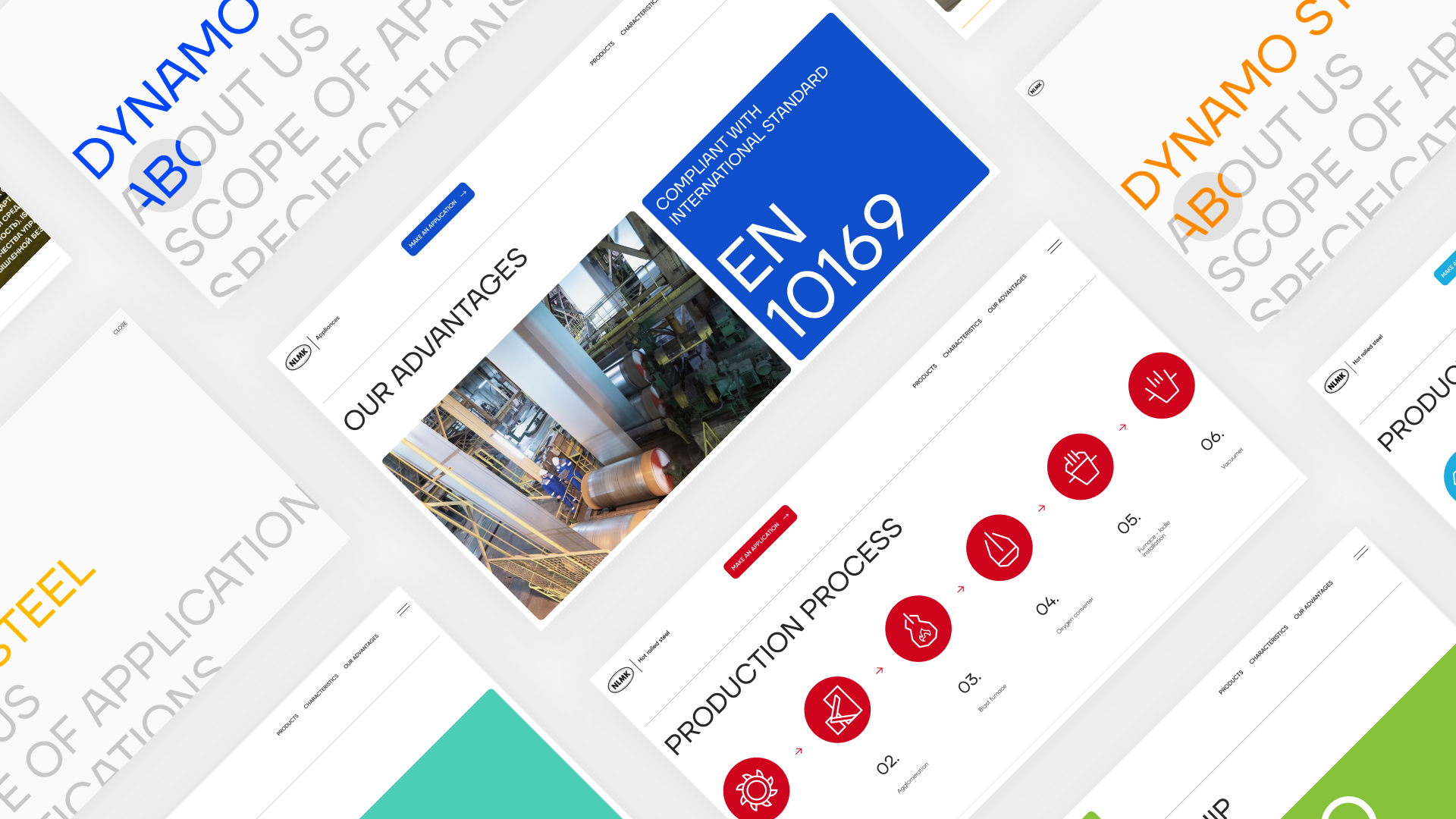 NLMK KRUT— Landing page, Digital identity — Изображение №15 — Интерфейсы, Анимация на Dprofile
