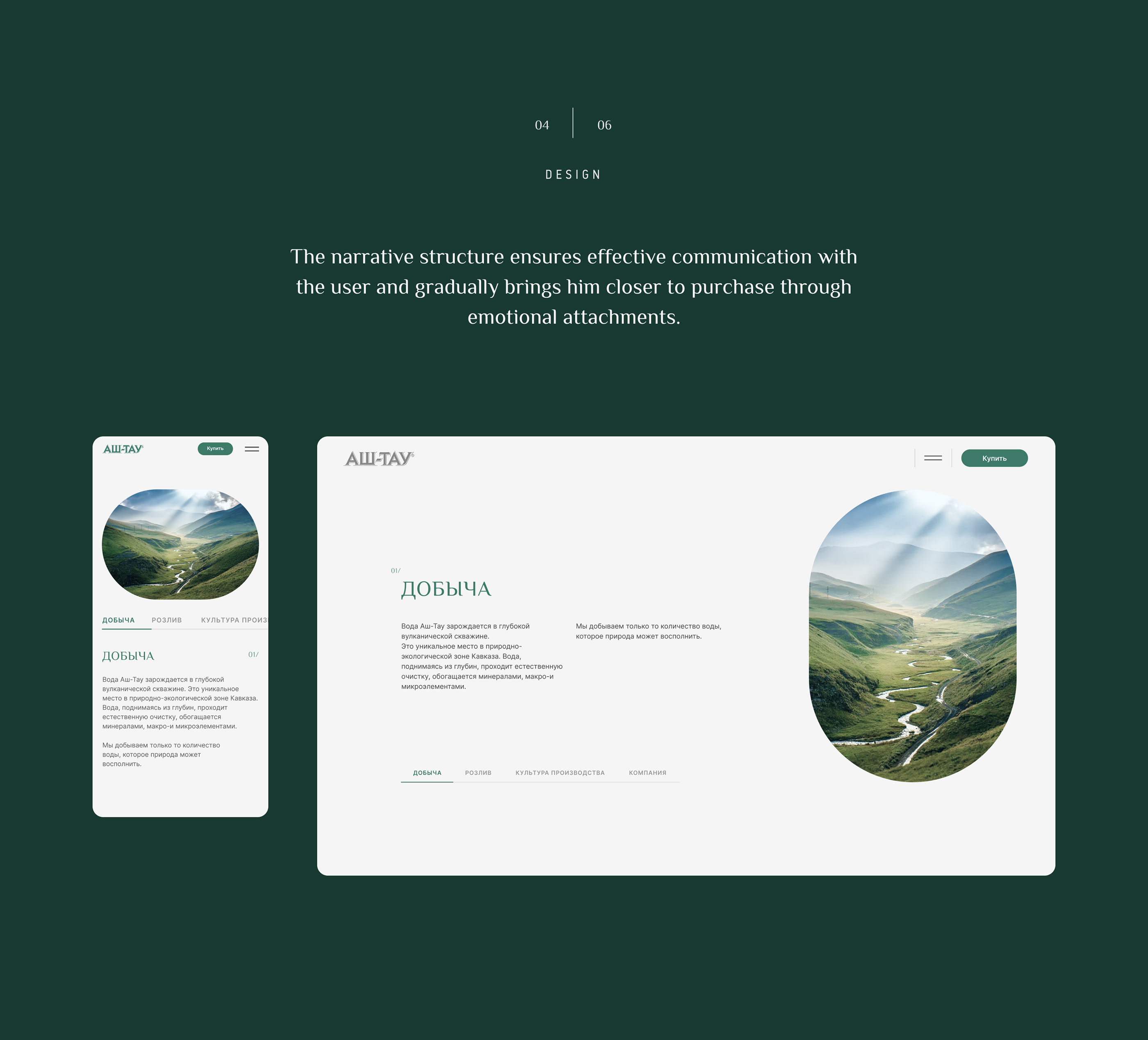 Промо-сайт Аш-Тау — Изображение №6 — Интерфейсы, Анимация на Dprofile