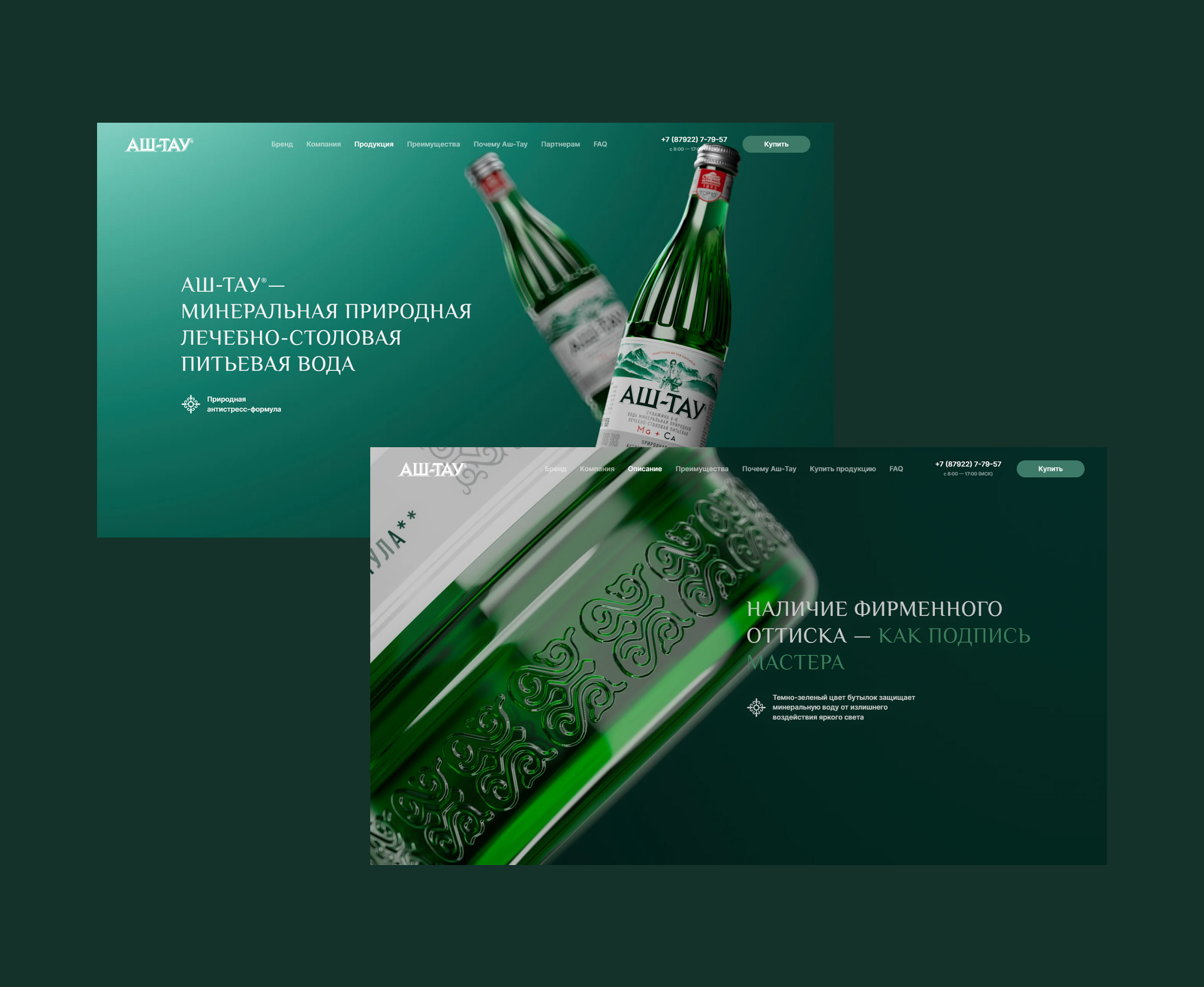 Промо-сайт Аш-Тау — Изображение №7 — Интерфейсы, Анимация на Dprofile