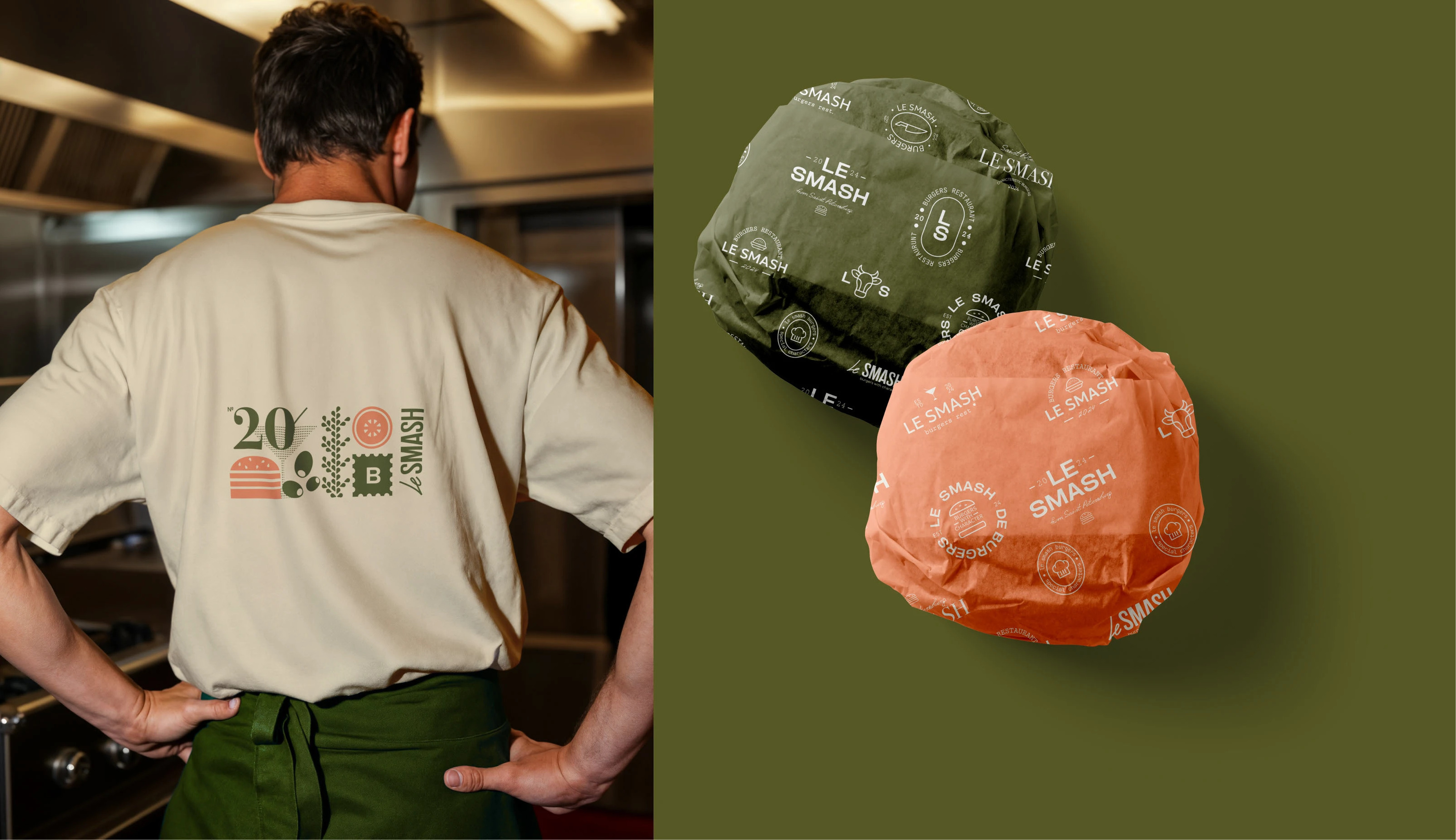 Le Smash – restaurant rebranding — Изображение №6 — Брендинг на Dprofile