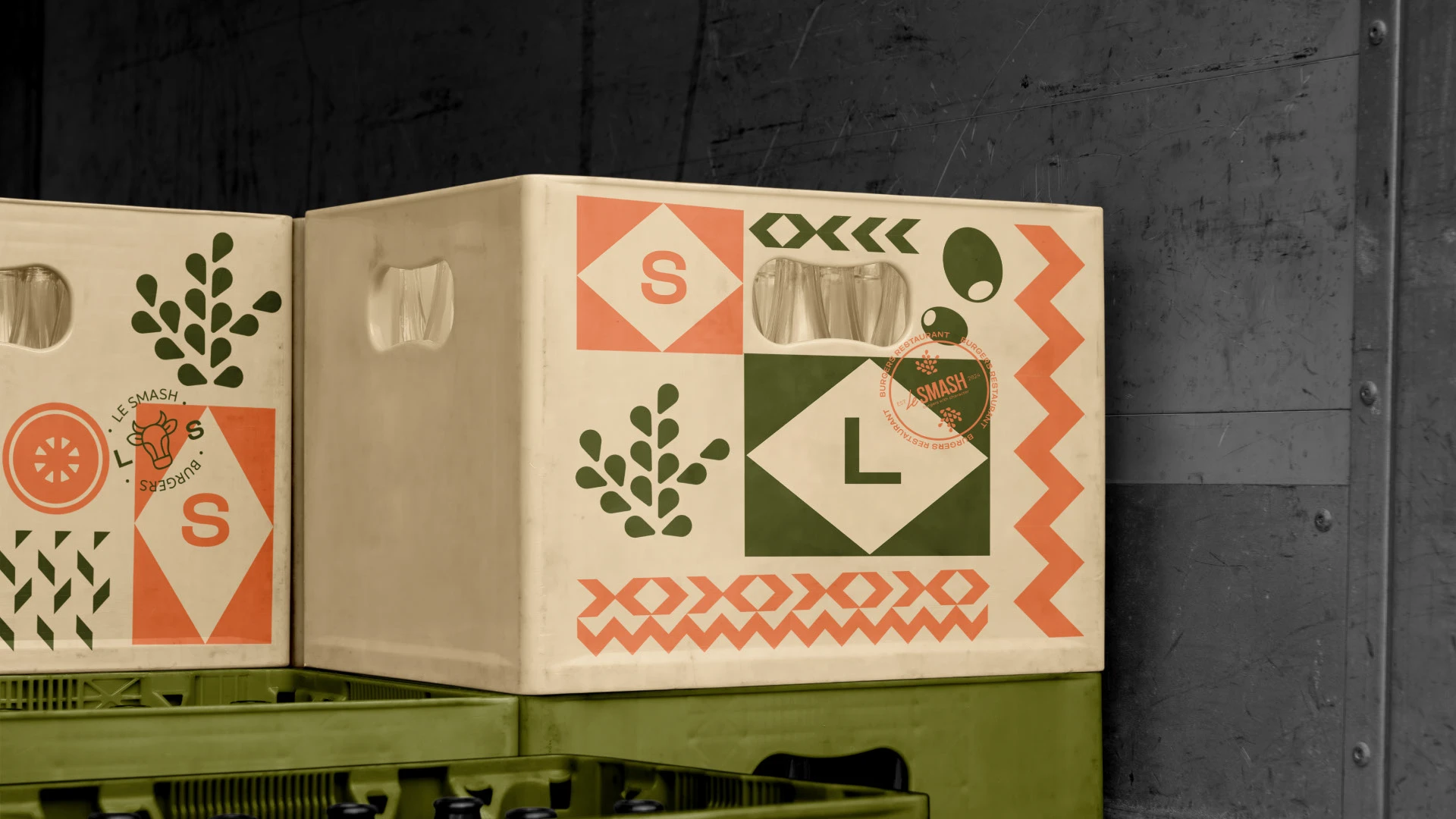 Le Smash – restaurant rebranding — Изображение №12 — Брендинг на Dprofile