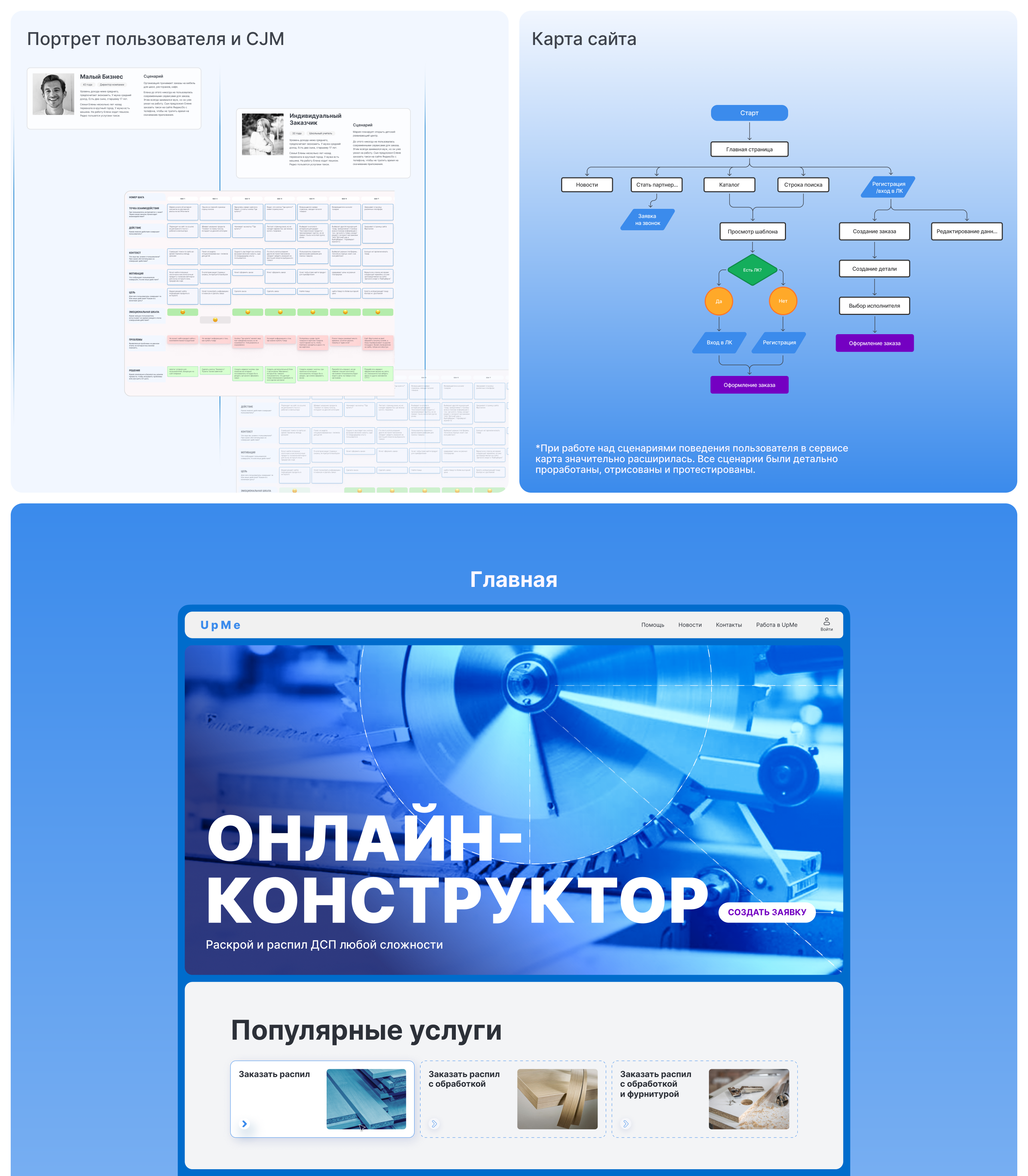 Сервис онлайн-конструктор — Изображение №3 — Интерфейсы на Dprofile