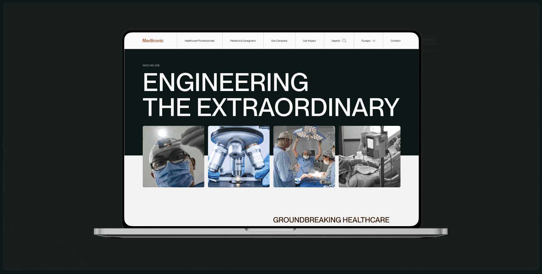 Корпоративный сайт Medtronic — Изображение №10 — Интерфейсы на Dprofile