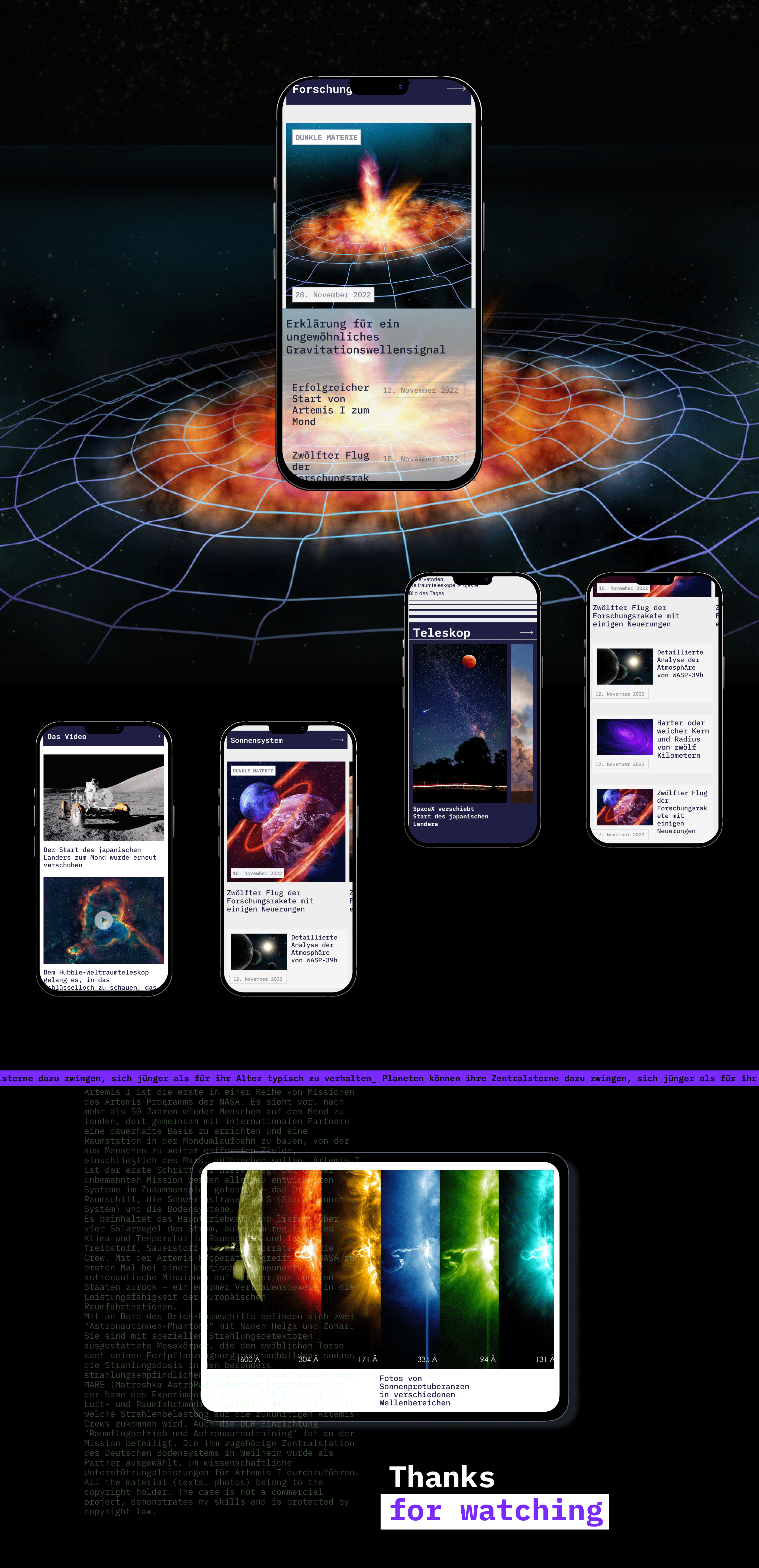 Новостной сайт "Astronews" — Изображение №16 — Интерфейсы на Dprofile