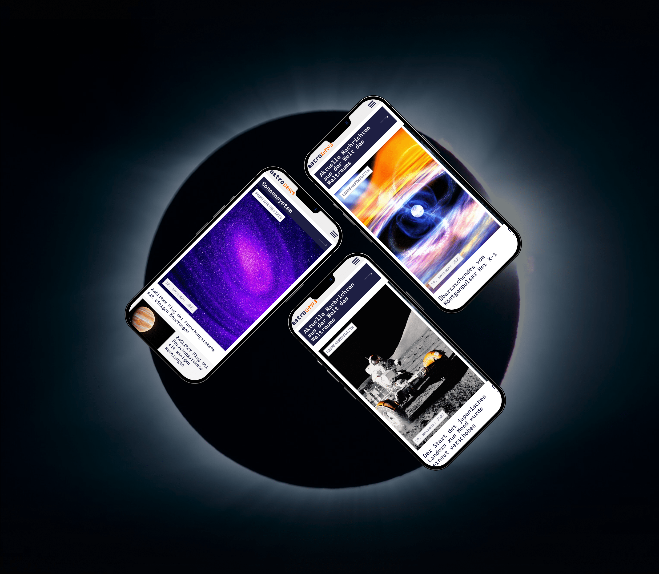 Новостной сайт "Astronews" — Изображение №6 — Интерфейсы на Dprofile