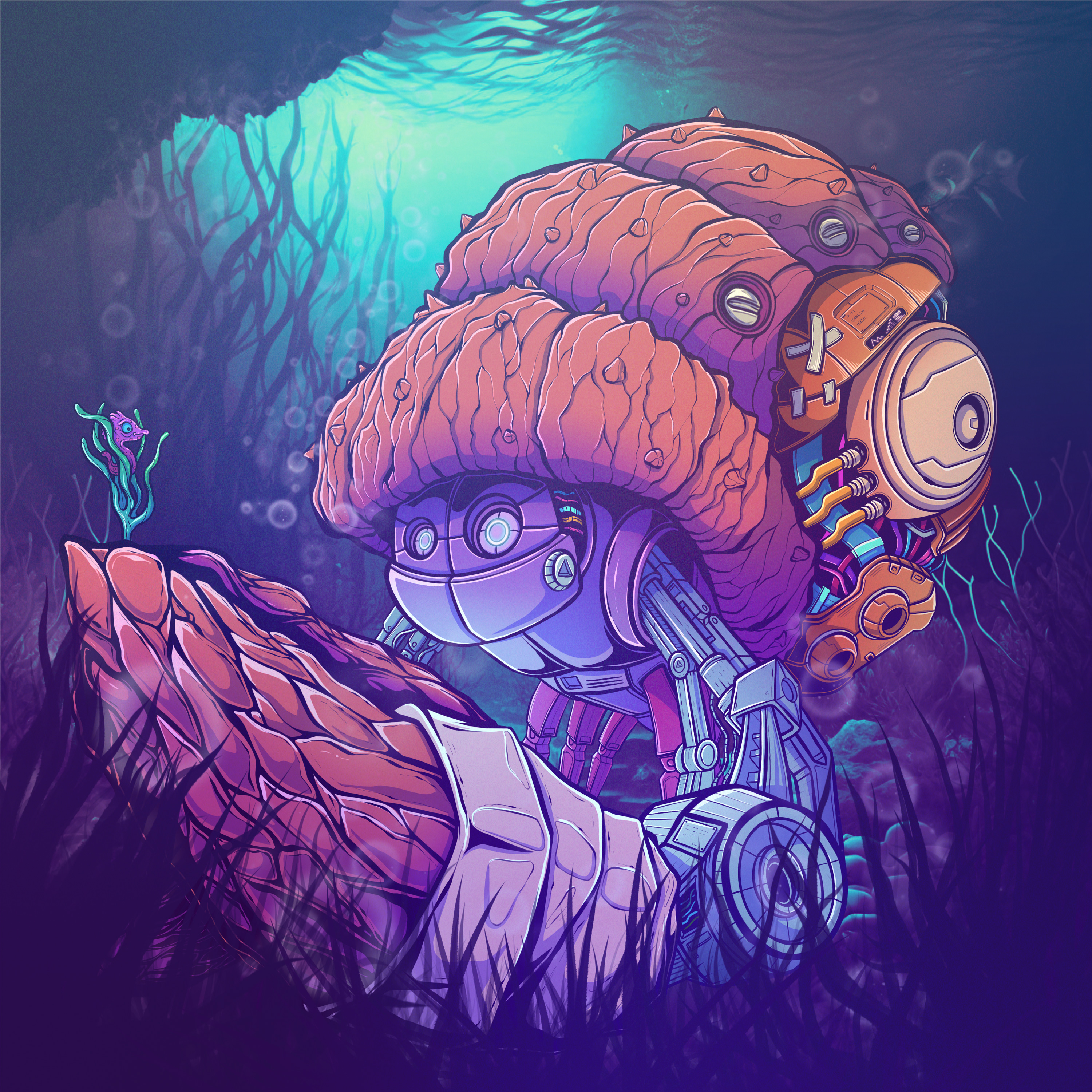 Жители глубин — Изображение №1 — Иллюстрация на Dprofile